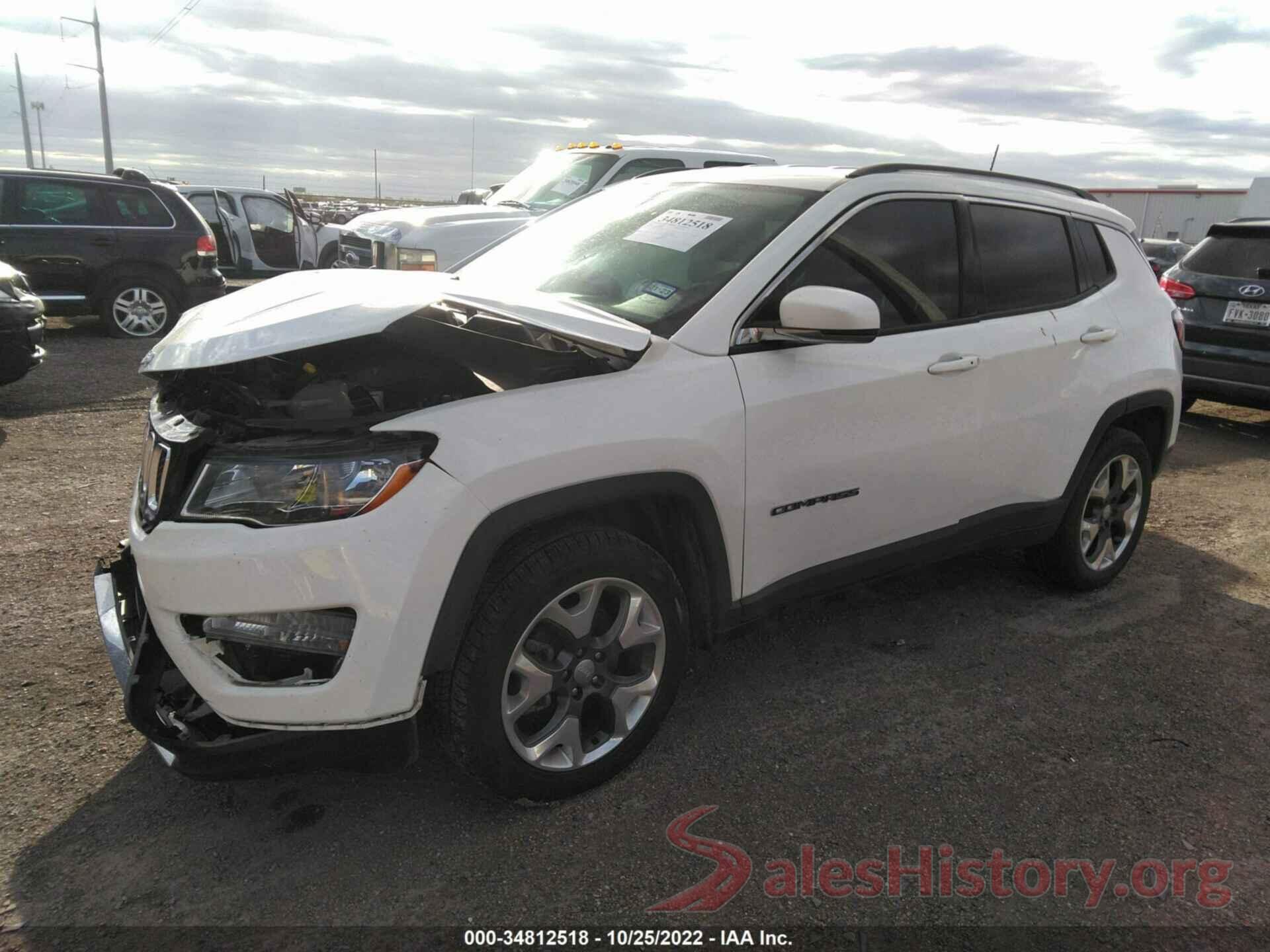 3C4NJDCB4KT817078 2019 JEEP COMPASS