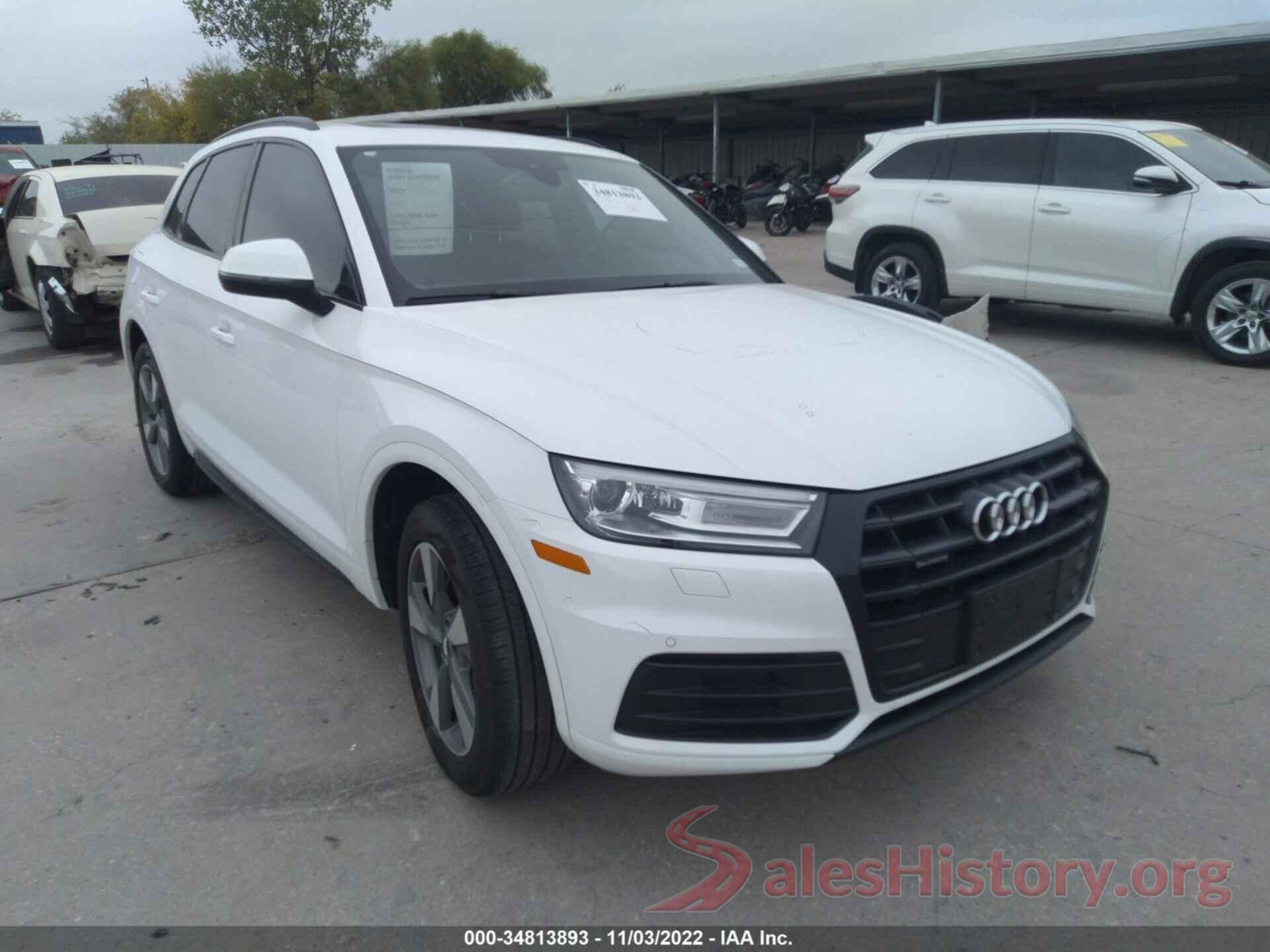 WA1ANAFY9L2112713 2020 AUDI Q5