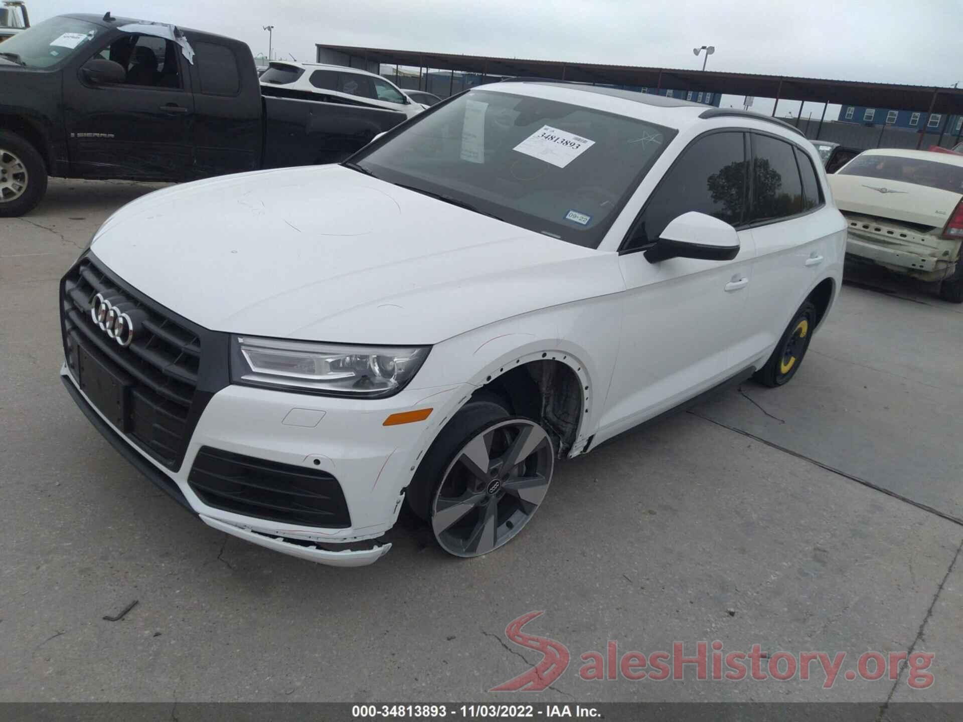 WA1ANAFY9L2112713 2020 AUDI Q5