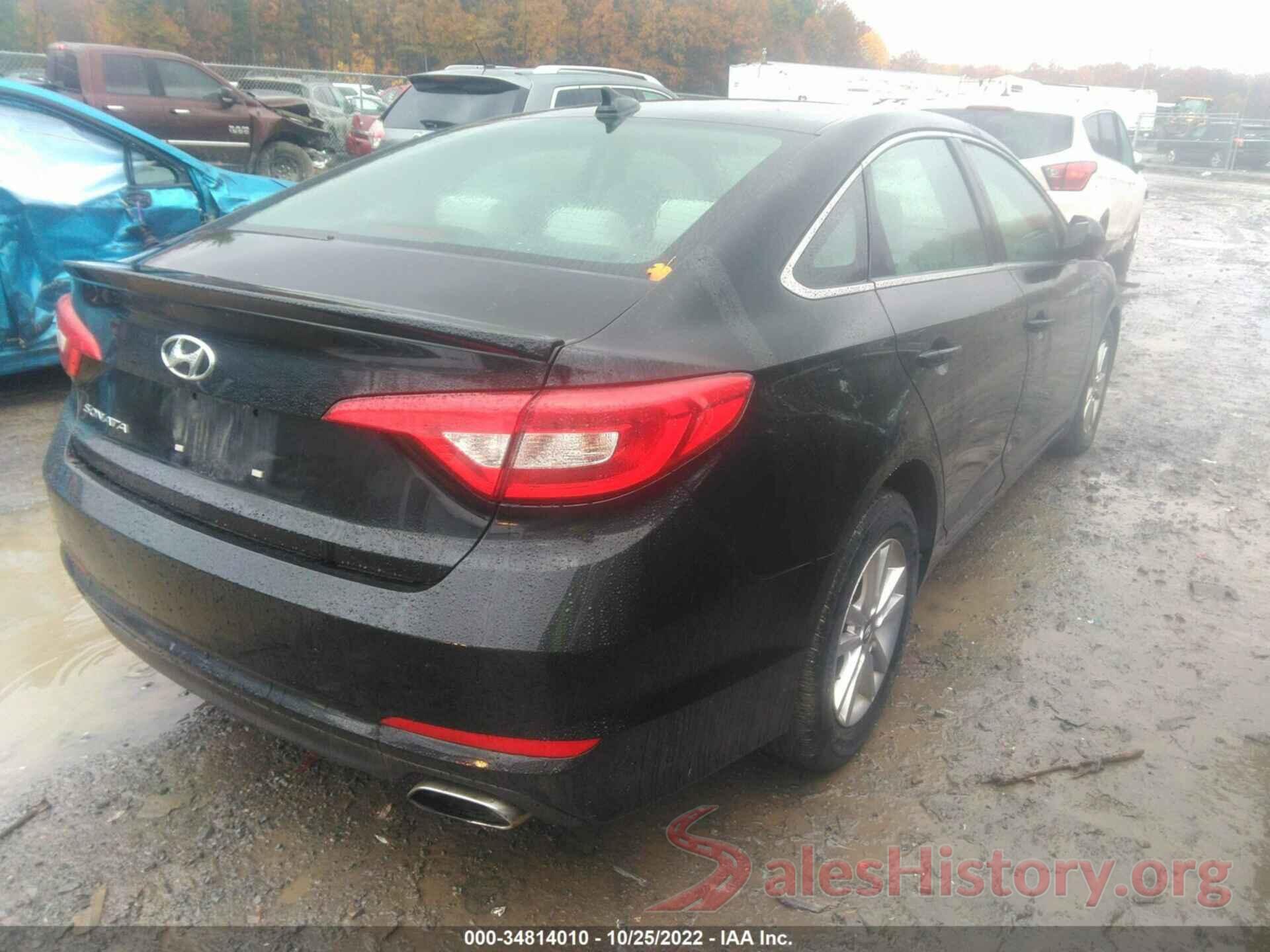 5NPE24AF9GH308310 2016 HYUNDAI SONATA