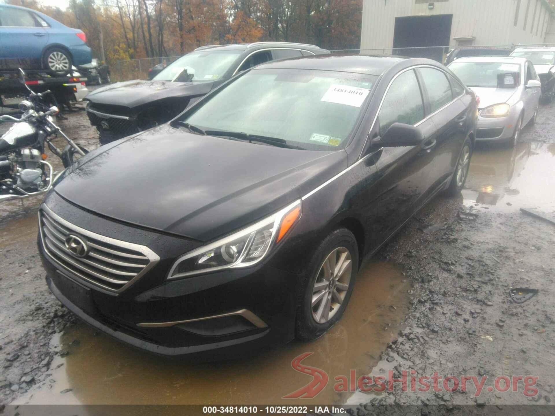 5NPE24AF9GH308310 2016 HYUNDAI SONATA