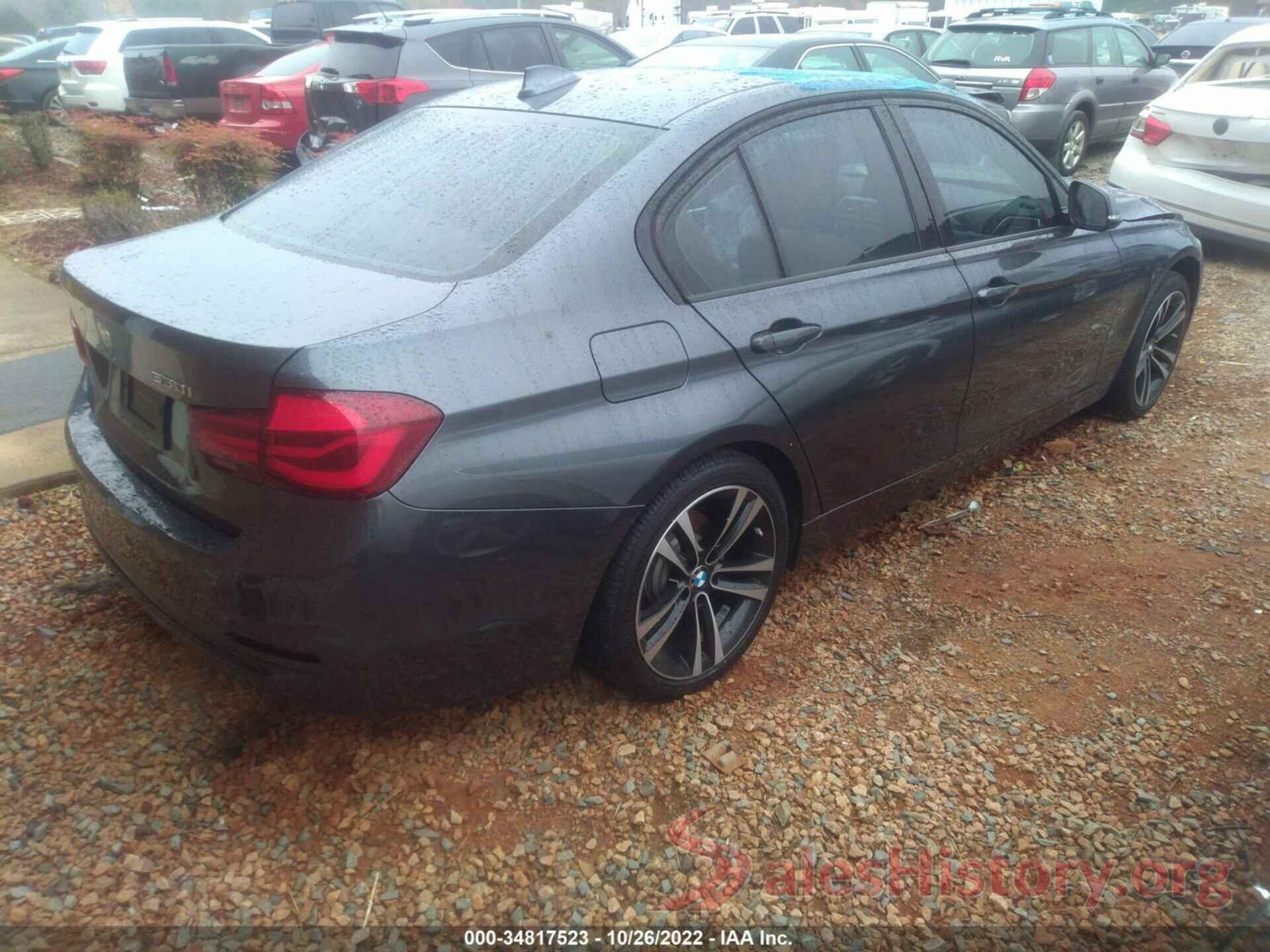 WBA8B9G50JNU96535 2018 BMW 3 SERIES