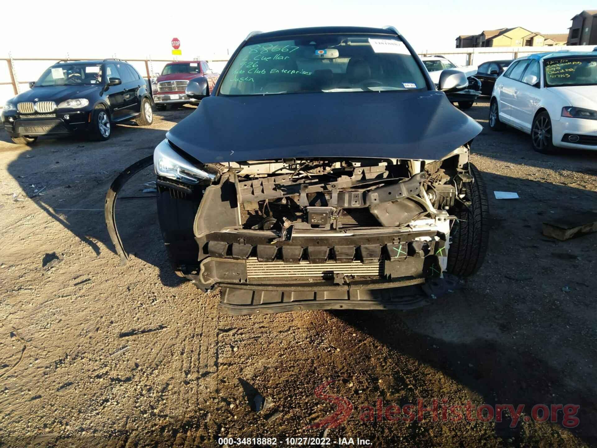 3PCAJ5M10KF136327 2019 INFINITI QX50