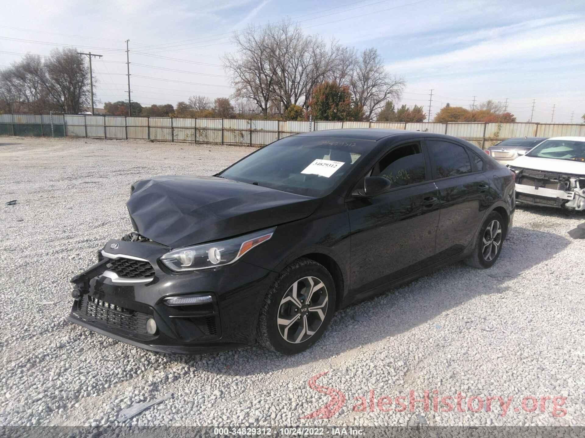 3KPF24AD6KE017408 2019 KIA FORTE