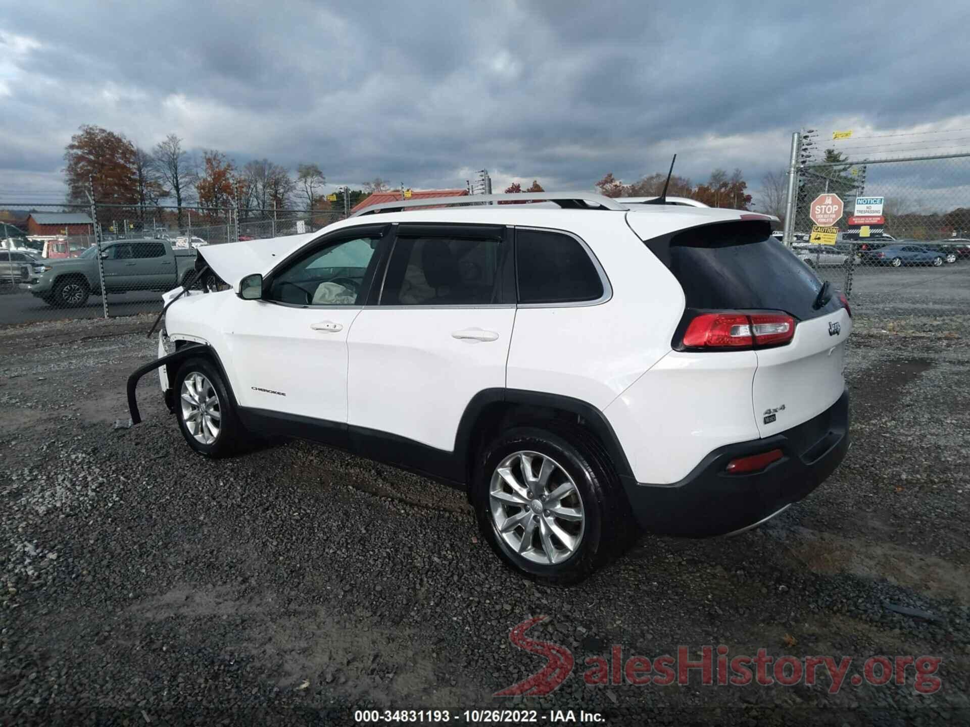 1C4PJMDB5HW614663 2017 JEEP CHEROKEE