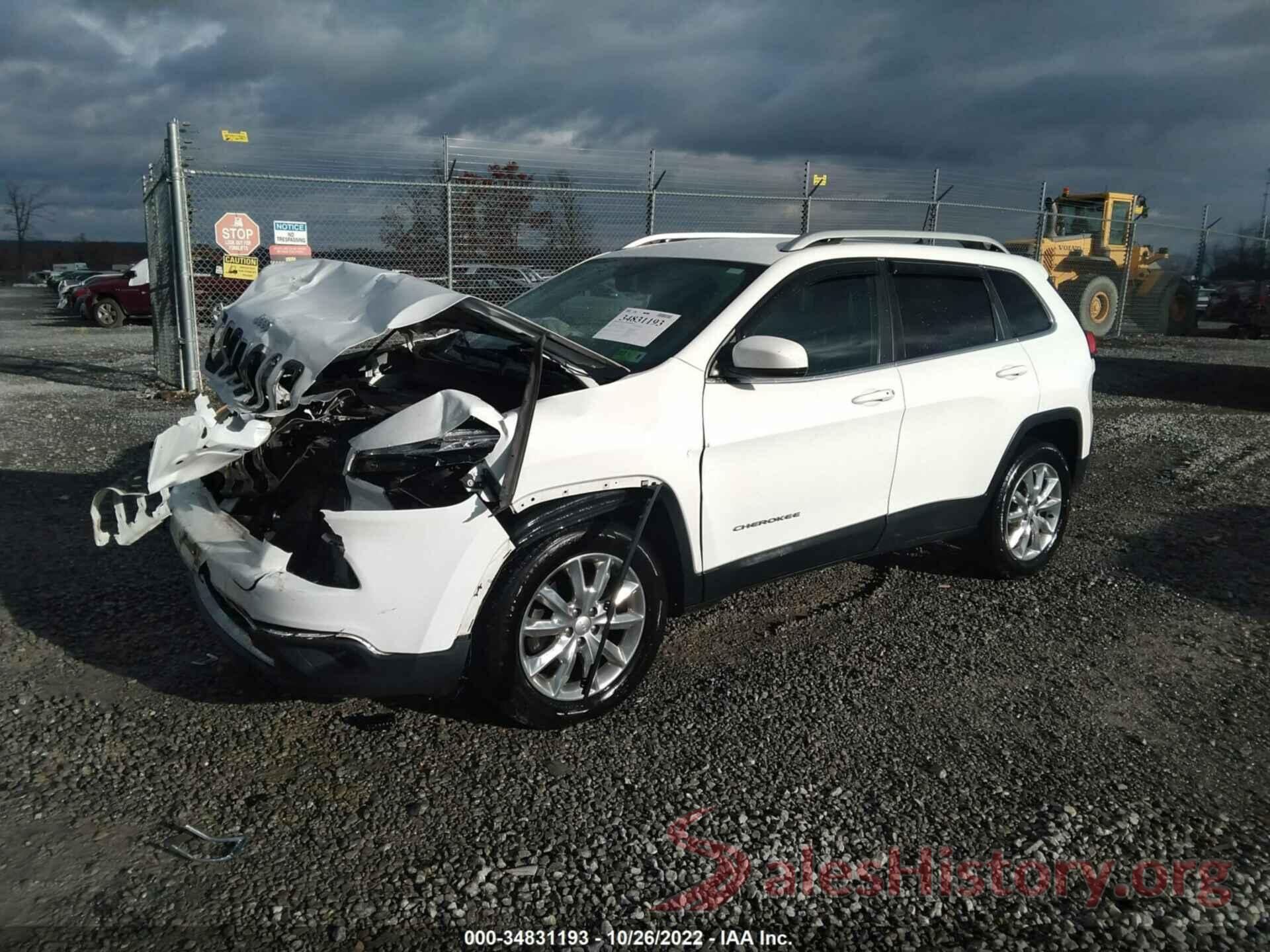 1C4PJMDB5HW614663 2017 JEEP CHEROKEE