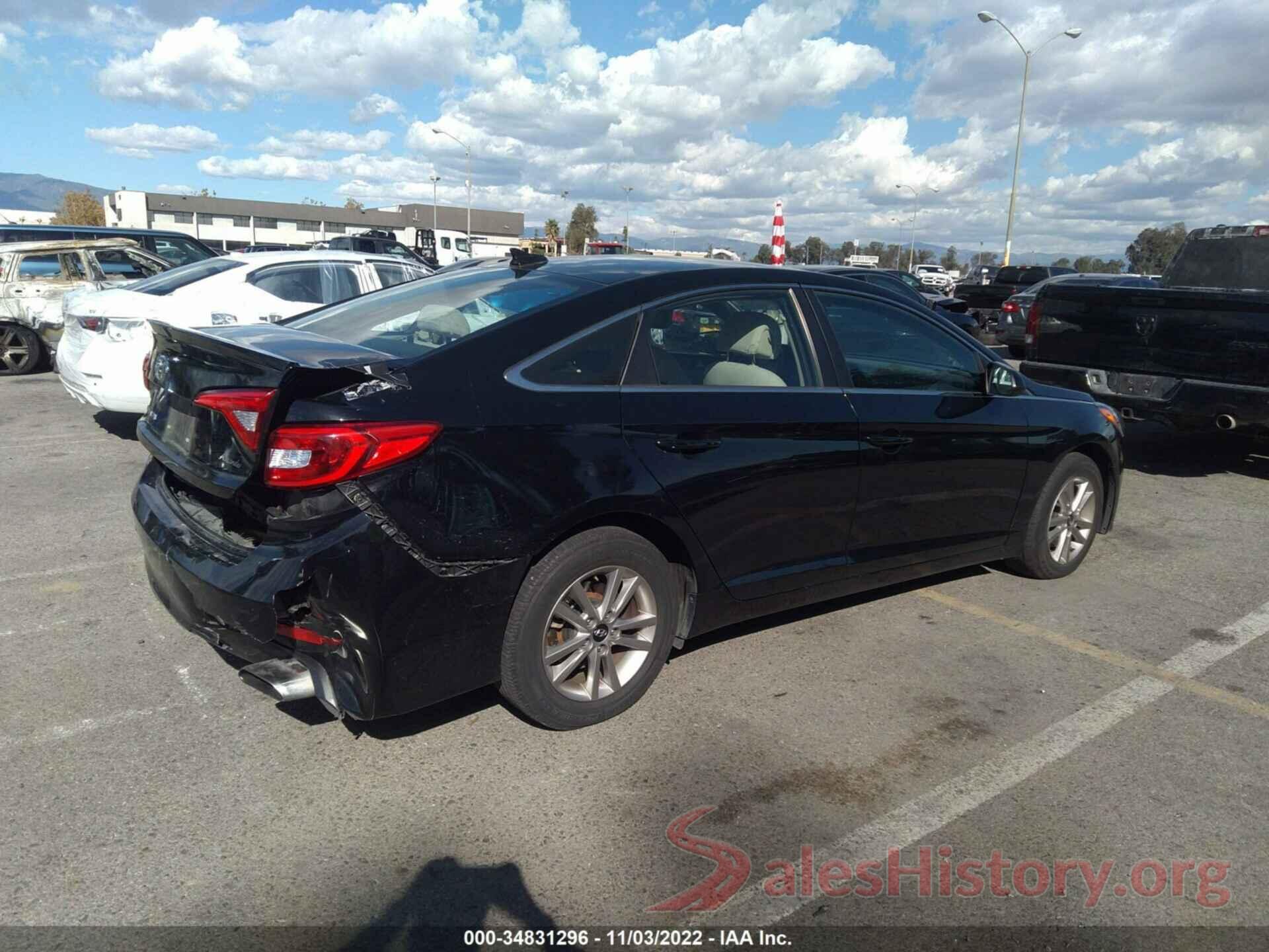 5NPE24AF4HH555526 2017 HYUNDAI SONATA