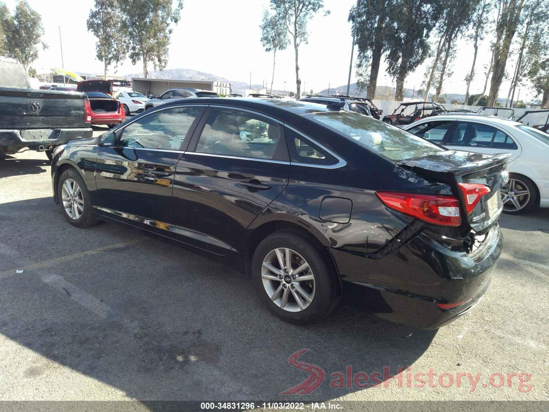 5NPE24AF4HH555526 2017 HYUNDAI SONATA