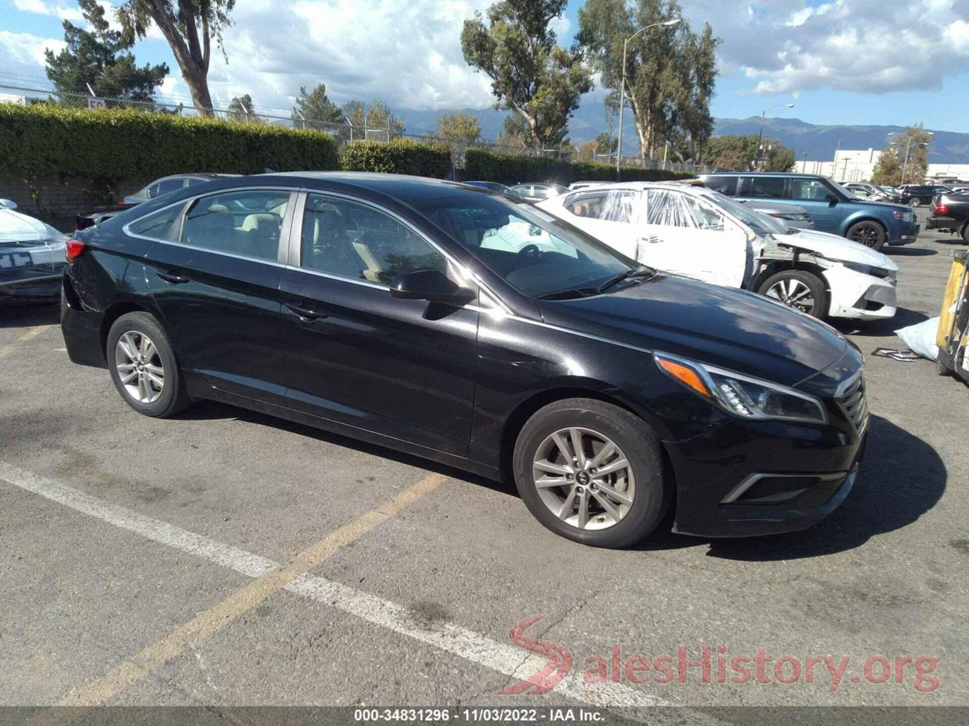 5NPE24AF4HH555526 2017 HYUNDAI SONATA