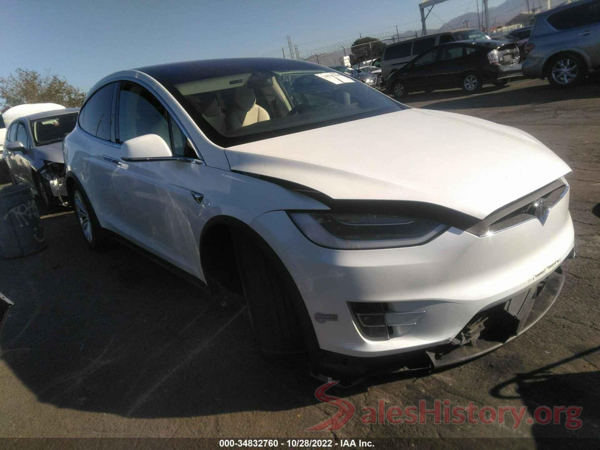 5YJXCAE25JF137167 2018 TESLA MODEL X