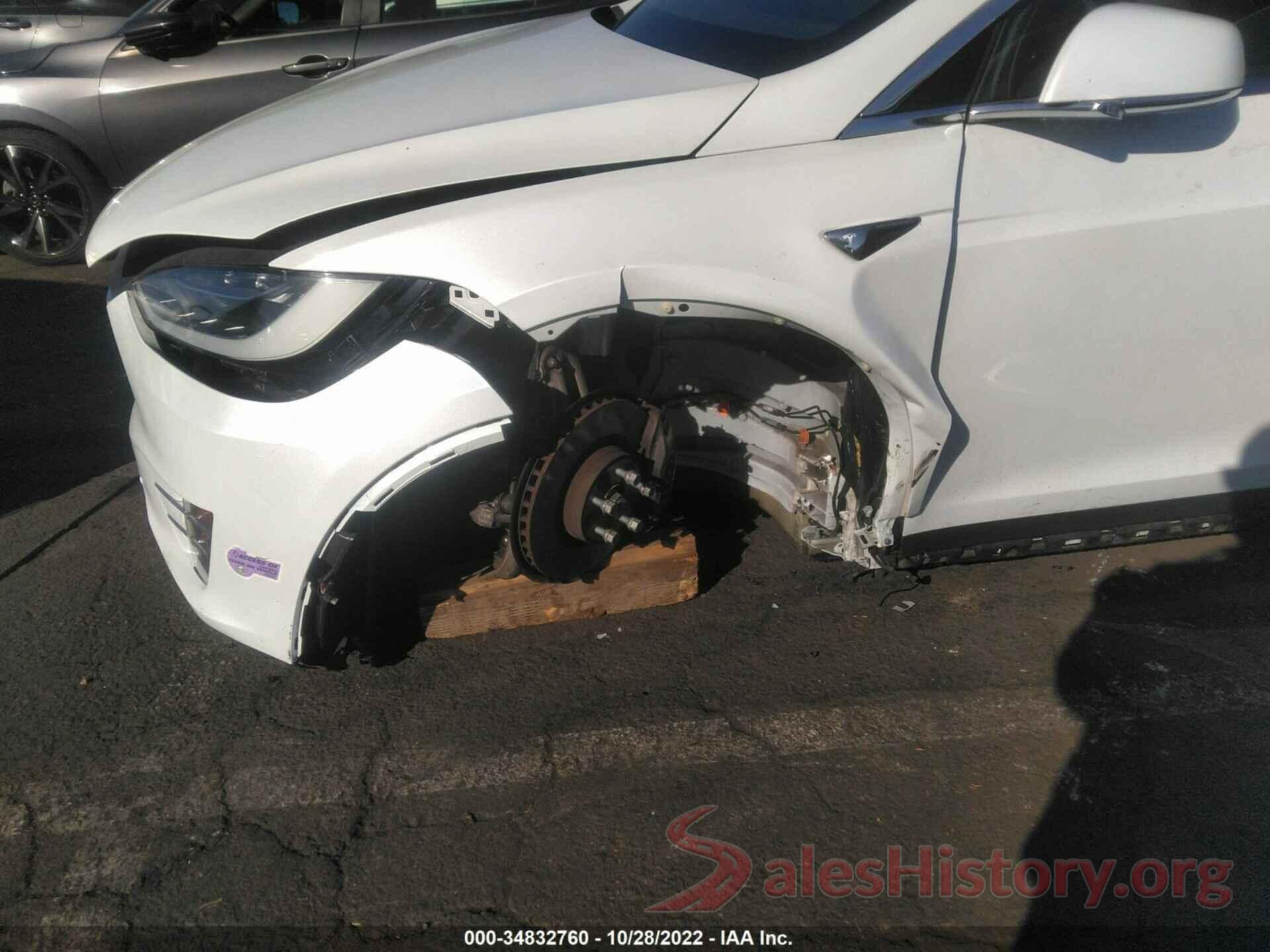 5YJXCAE25JF137167 2018 TESLA MODEL X