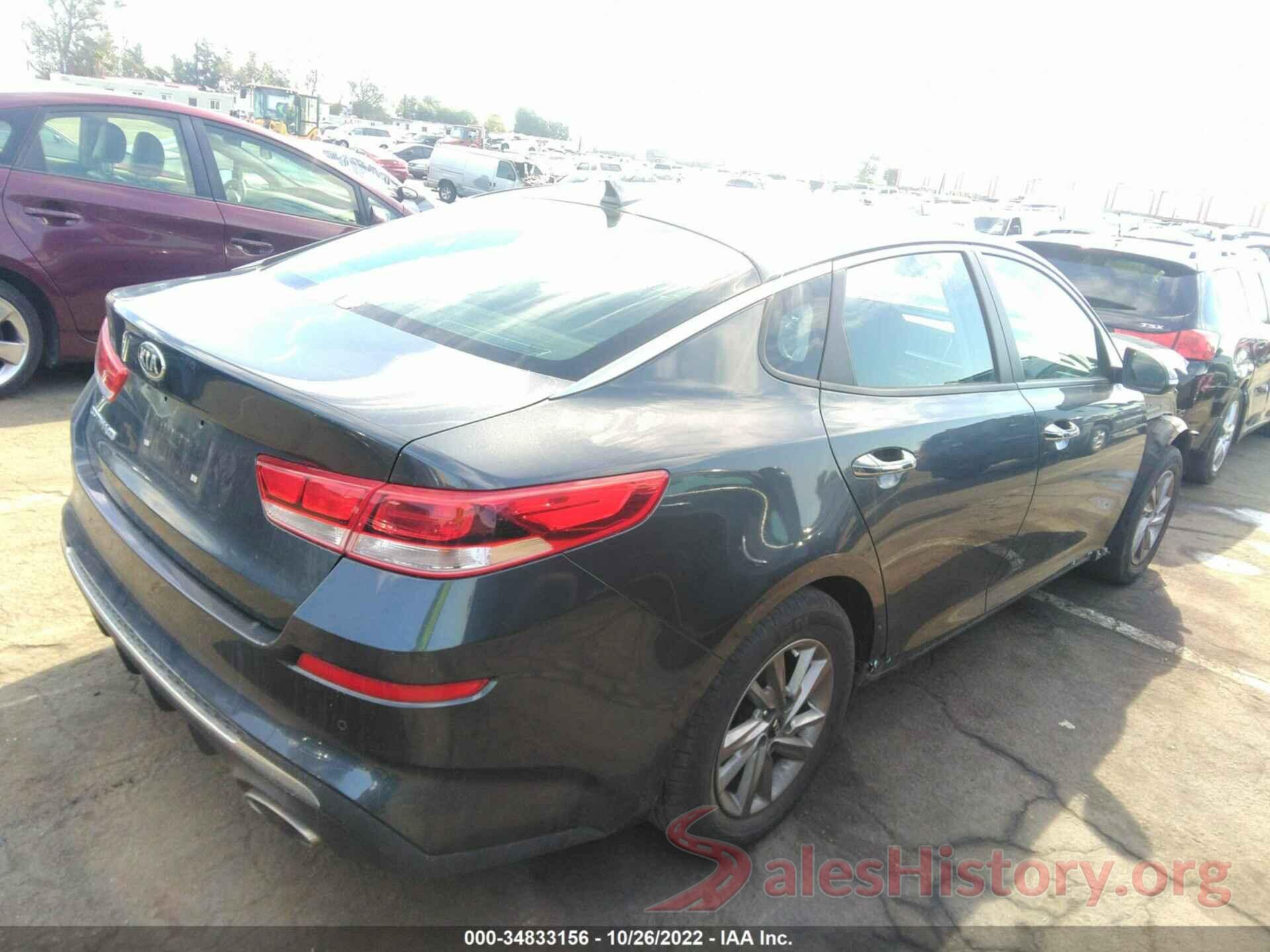 5XXGT4L33LG409292 2020 KIA OPTIMA