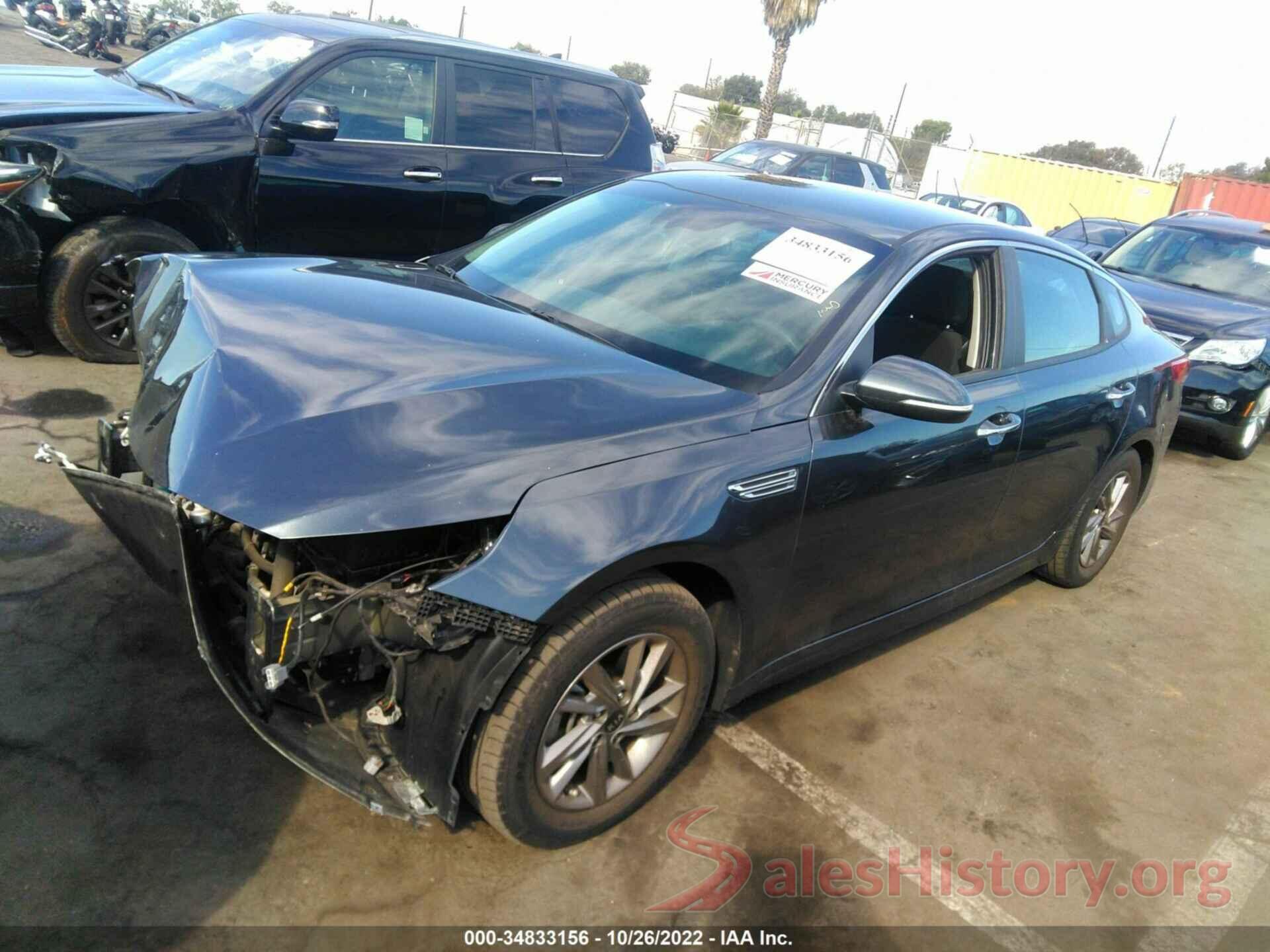 5XXGT4L33LG409292 2020 KIA OPTIMA