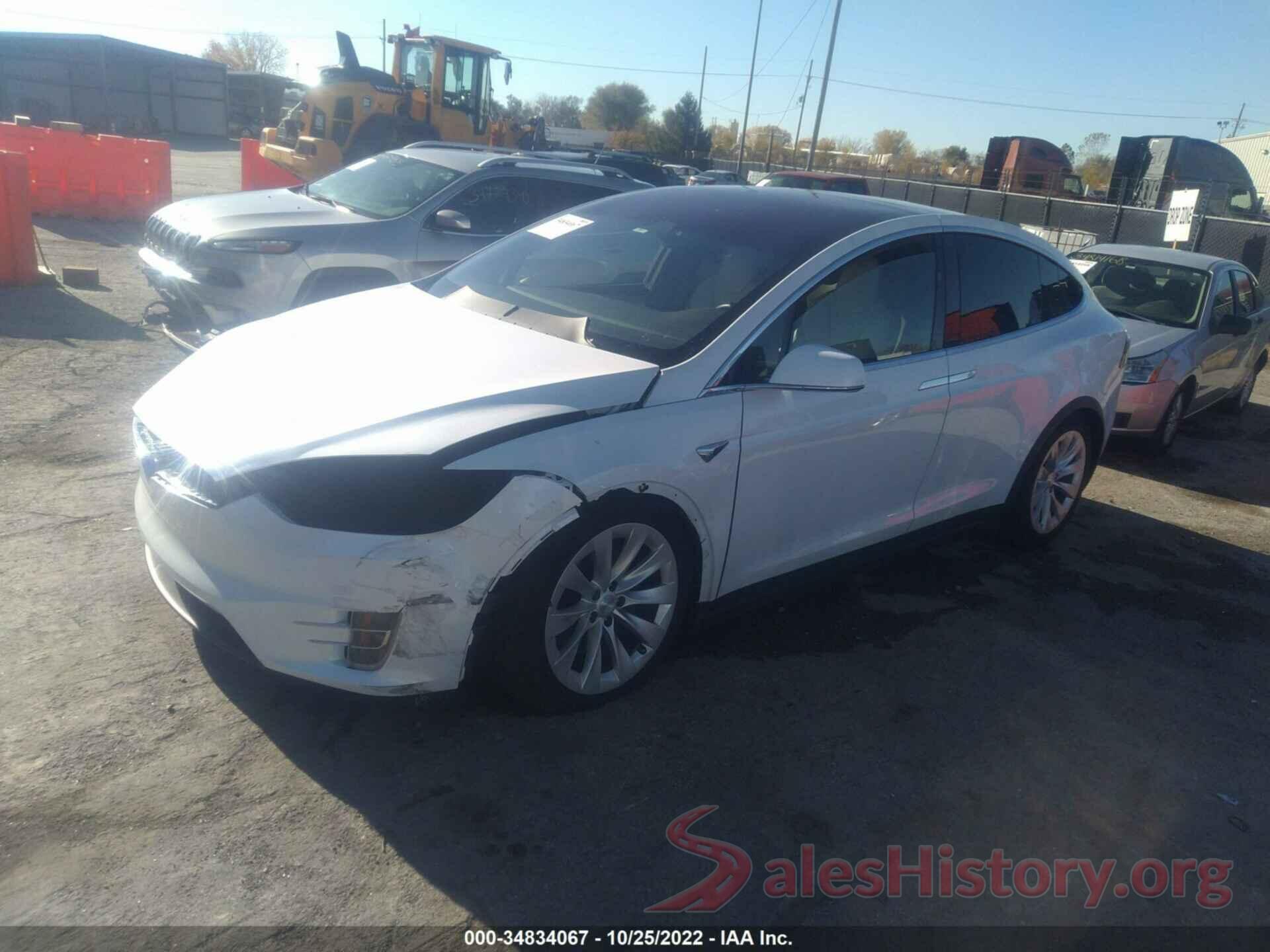 5YJXCDE24KF192941 2019 TESLA MODEL X