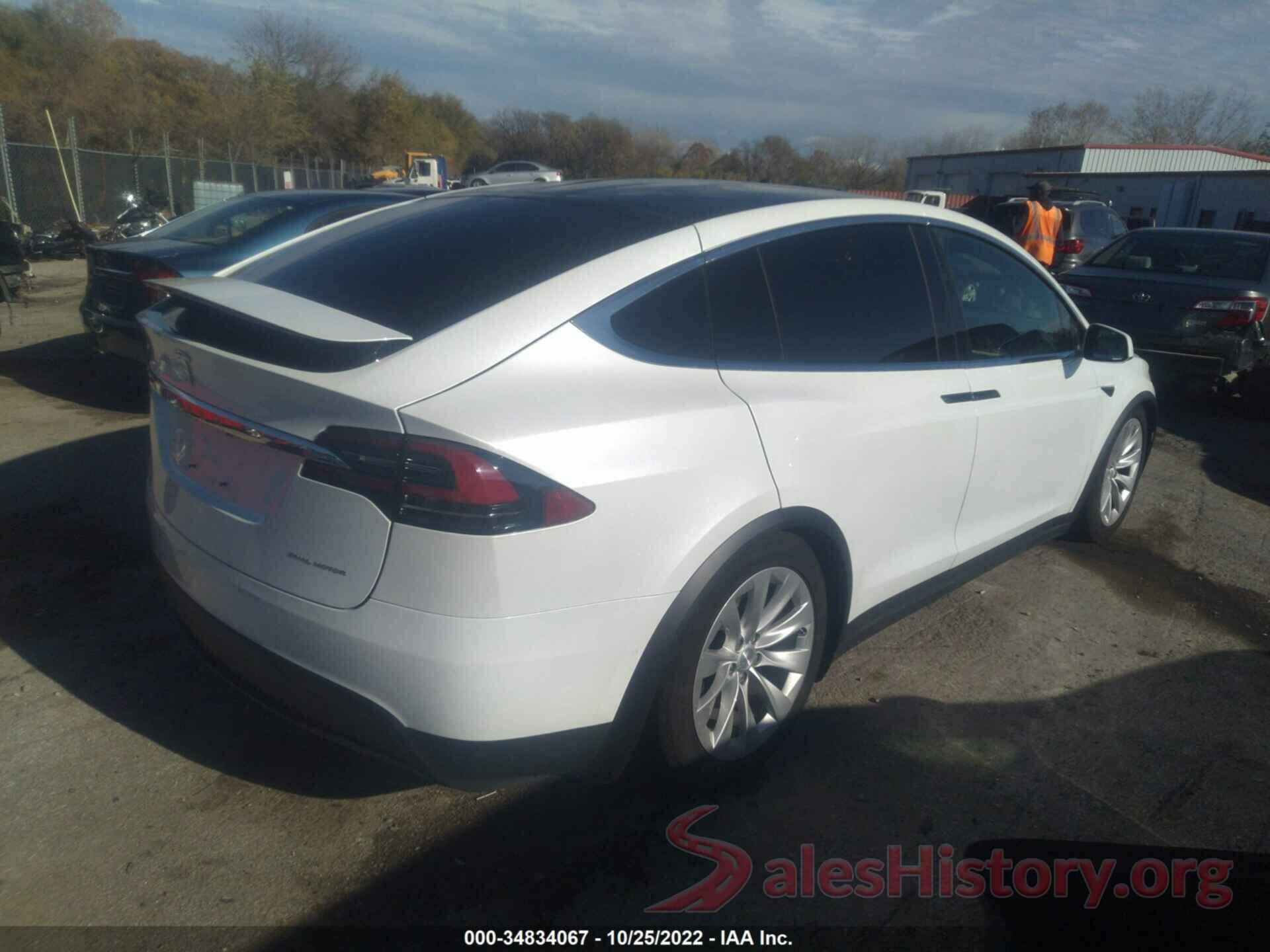 5YJXCDE24KF192941 2019 TESLA MODEL X