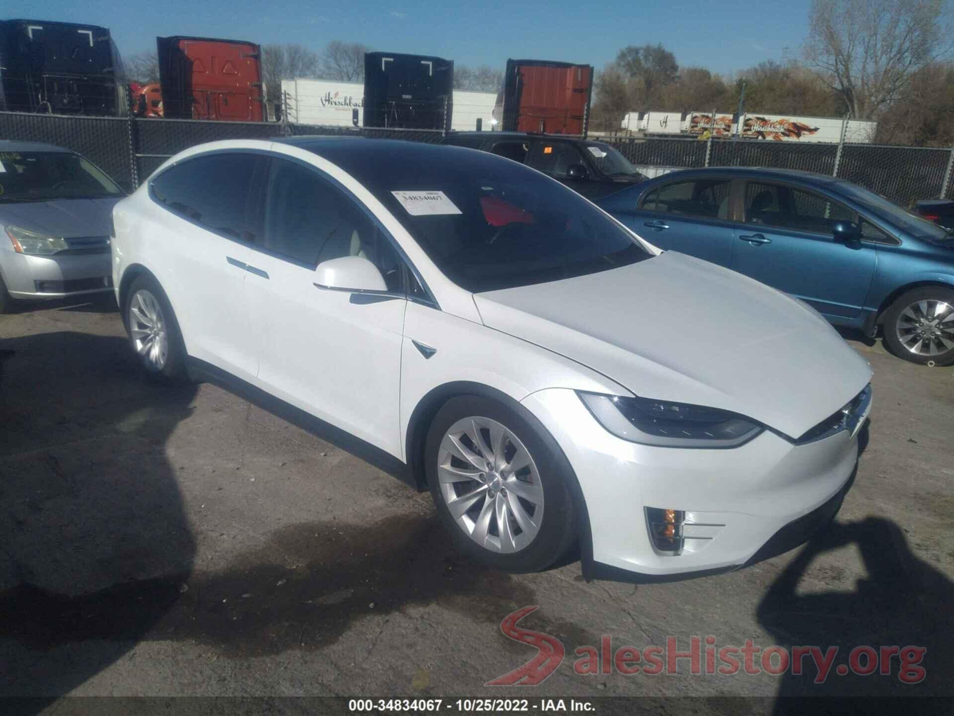 5YJXCDE24KF192941 2019 TESLA MODEL X