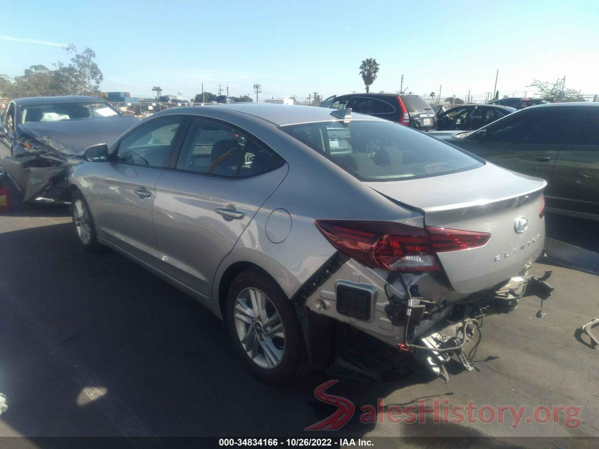 5NPD84LF9LH596055 2020 HYUNDAI ELANTRA