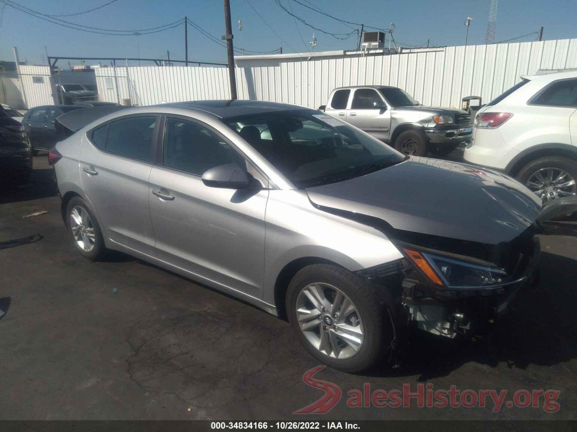 5NPD84LF9LH596055 2020 HYUNDAI ELANTRA