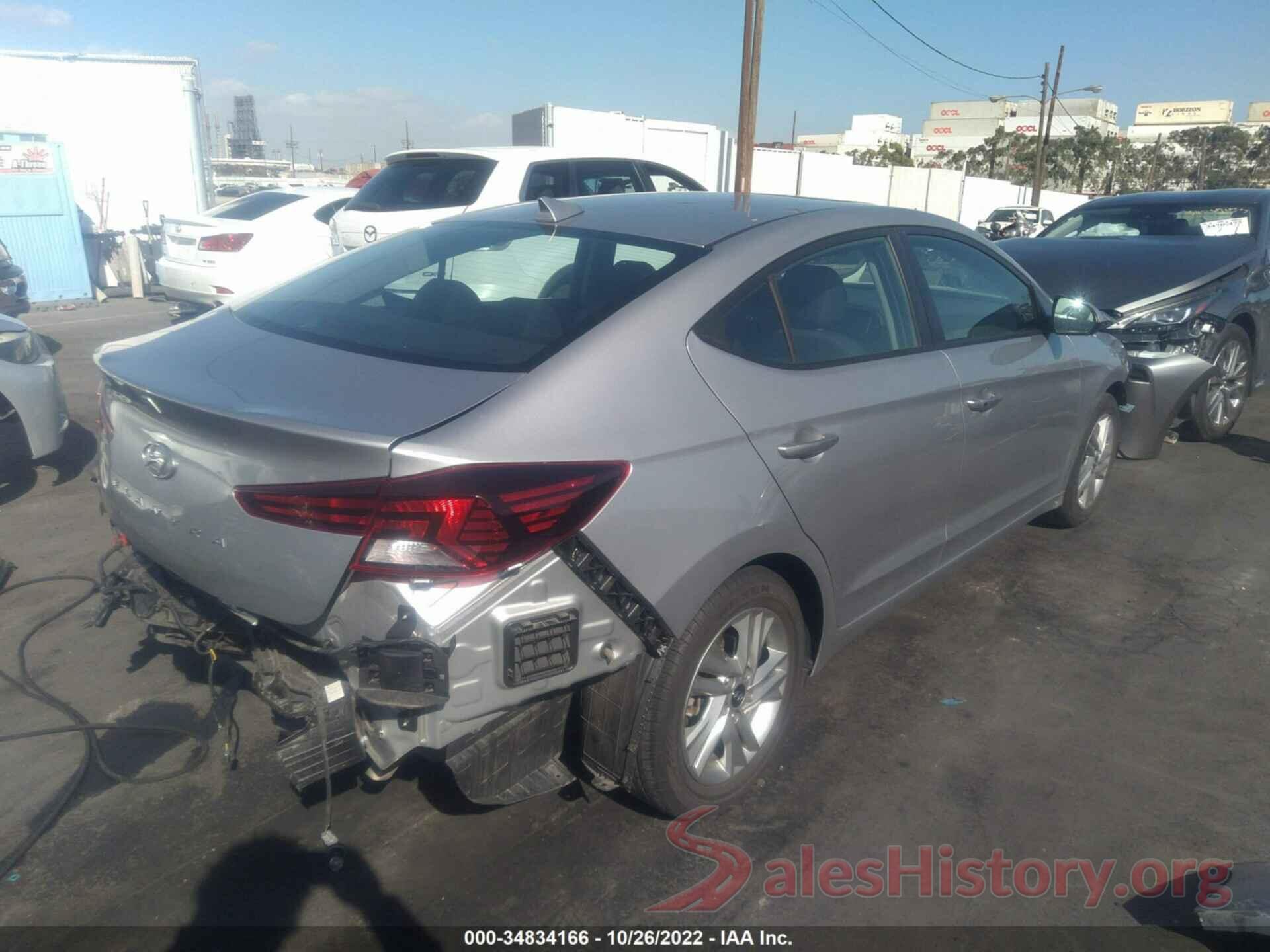 5NPD84LF9LH596055 2020 HYUNDAI ELANTRA