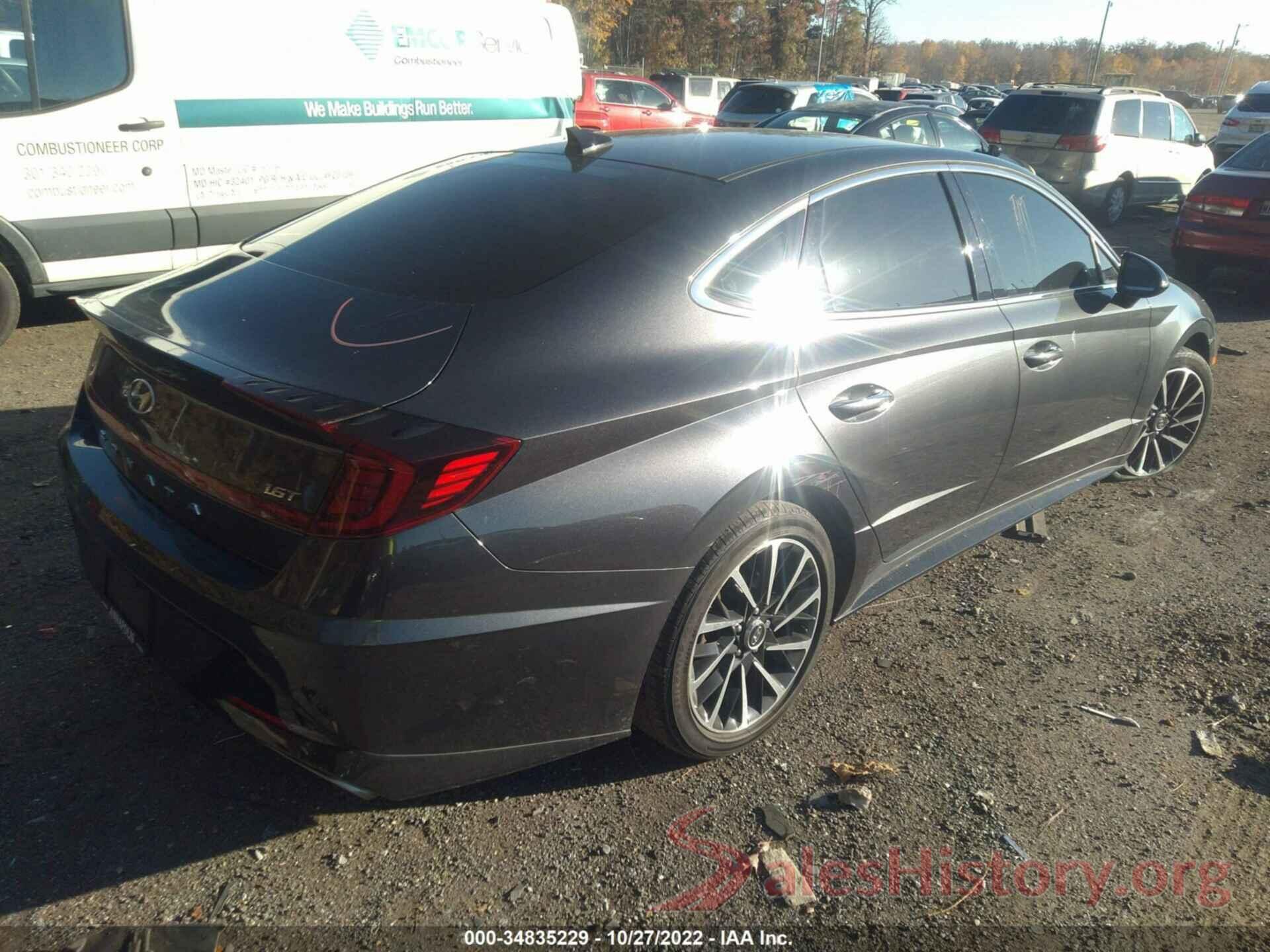 5NPEJ4J27LH045177 2020 HYUNDAI SONATA