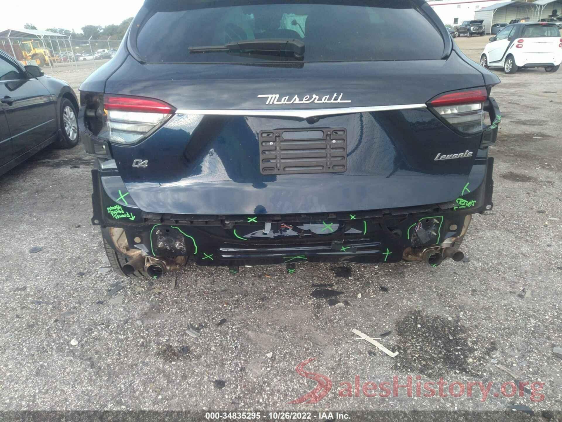 ZN661XUL0MX372129 2021 MASERATI LEVANTE