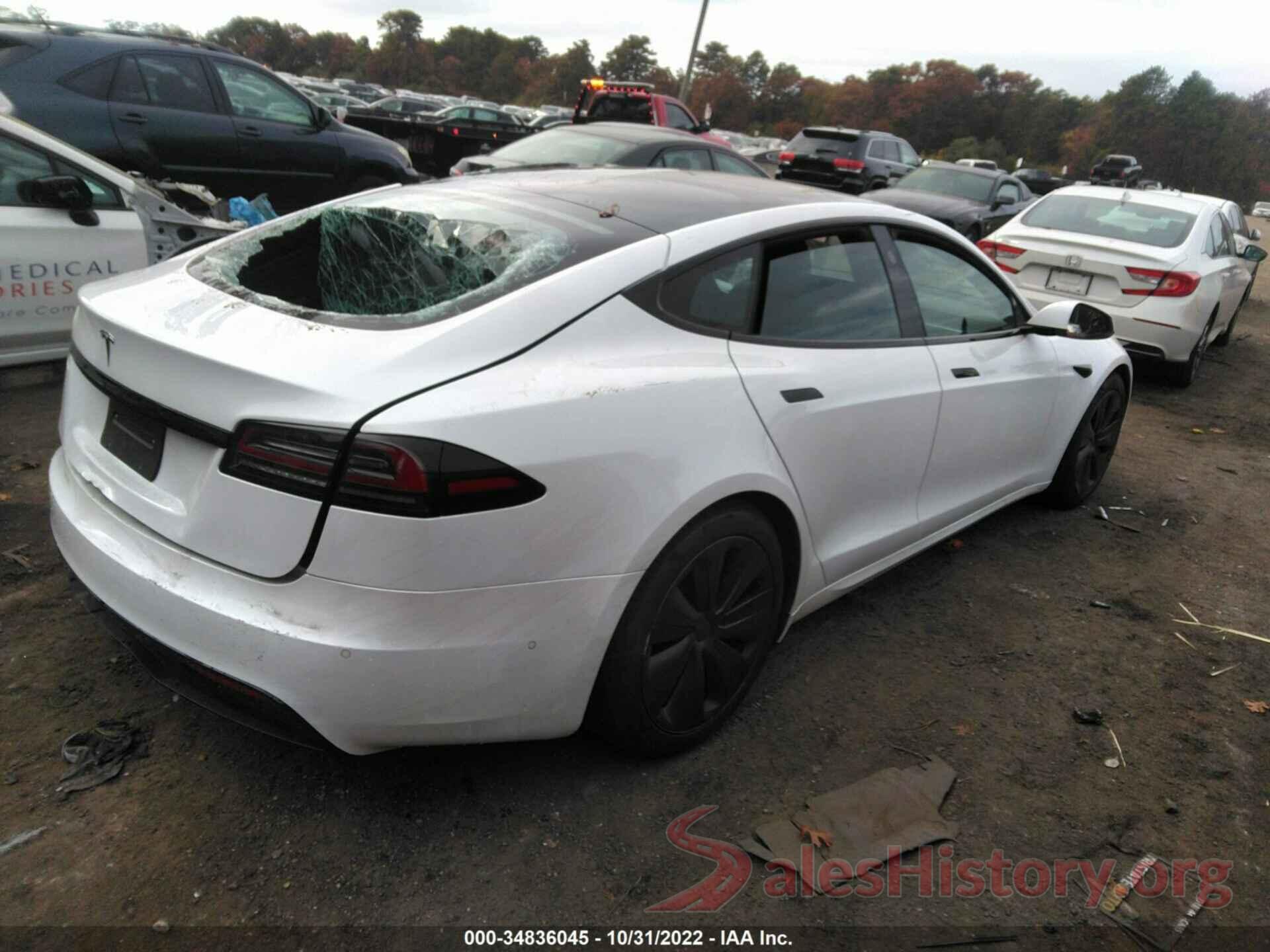 5YJSA1E5XNF486423 2022 TESLA MODEL S