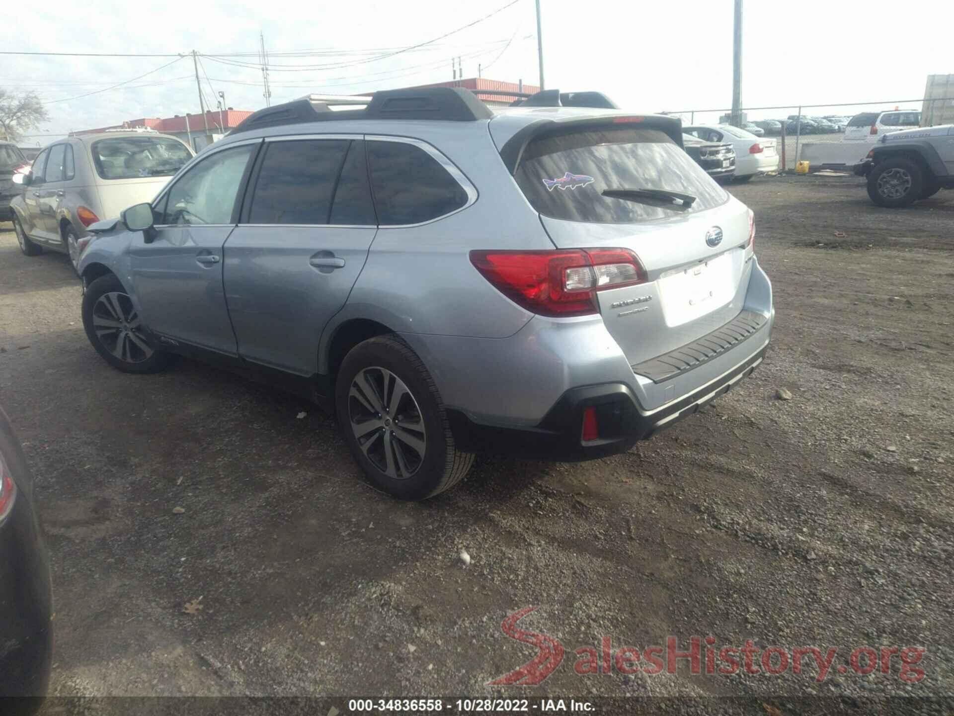 4S4BSANCXK3311590 2019 SUBARU OUTBACK