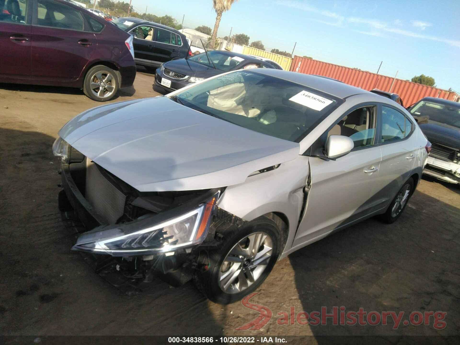 KMHD84LF4LU067341 2020 HYUNDAI ELANTRA