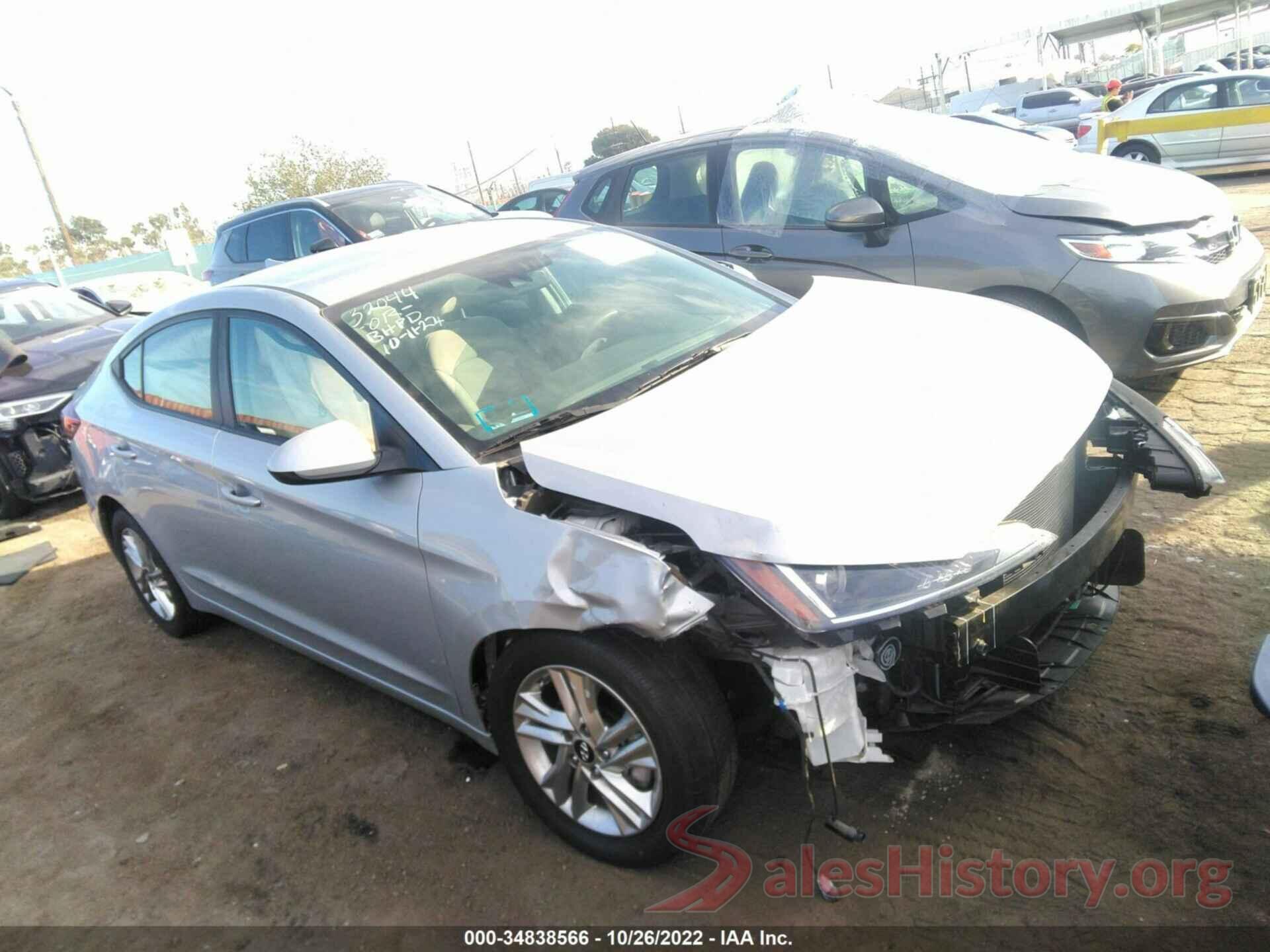 KMHD84LF4LU067341 2020 HYUNDAI ELANTRA