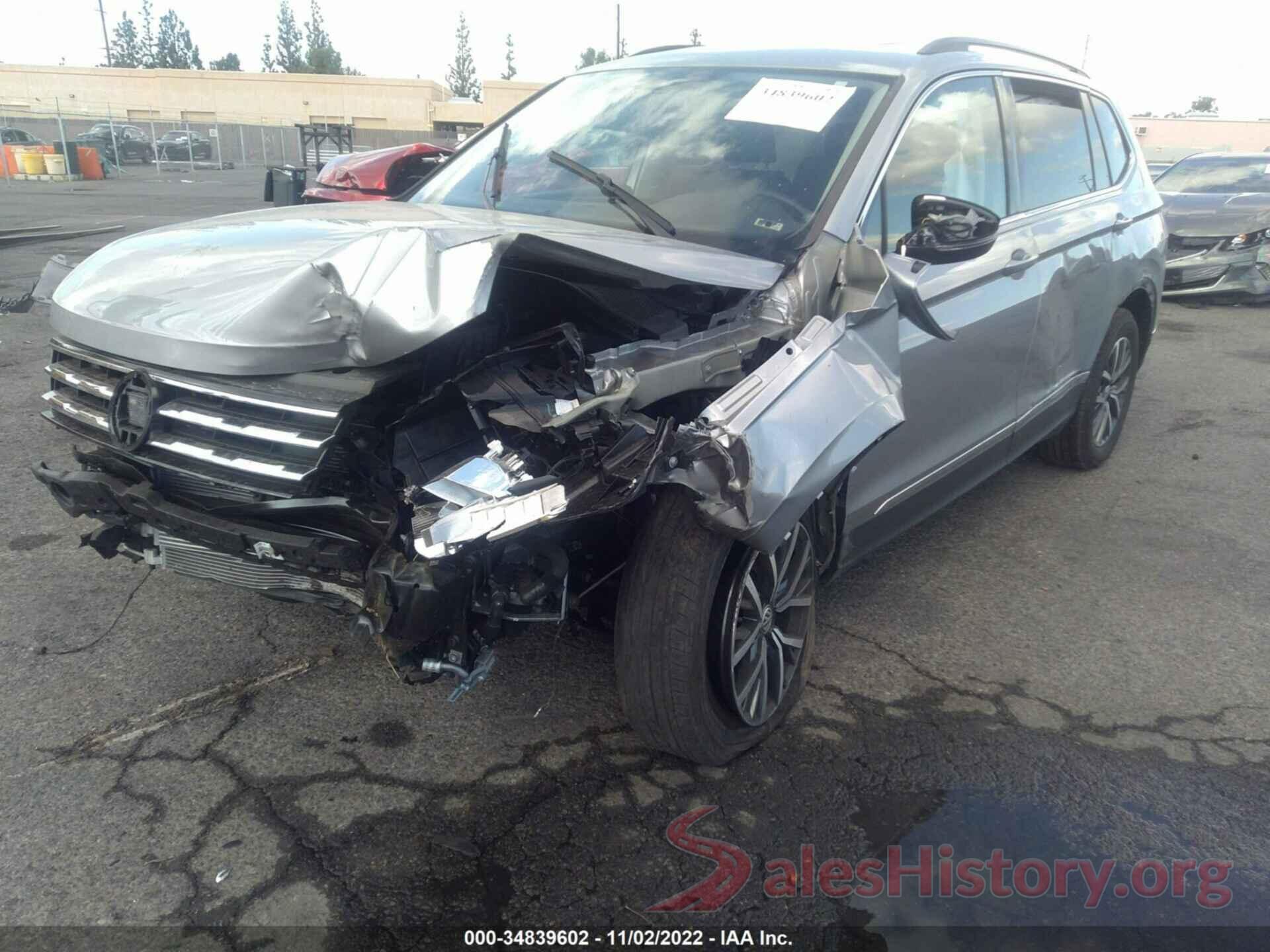 3VV3B7AX2LM083512 2020 VOLKSWAGEN TIGUAN