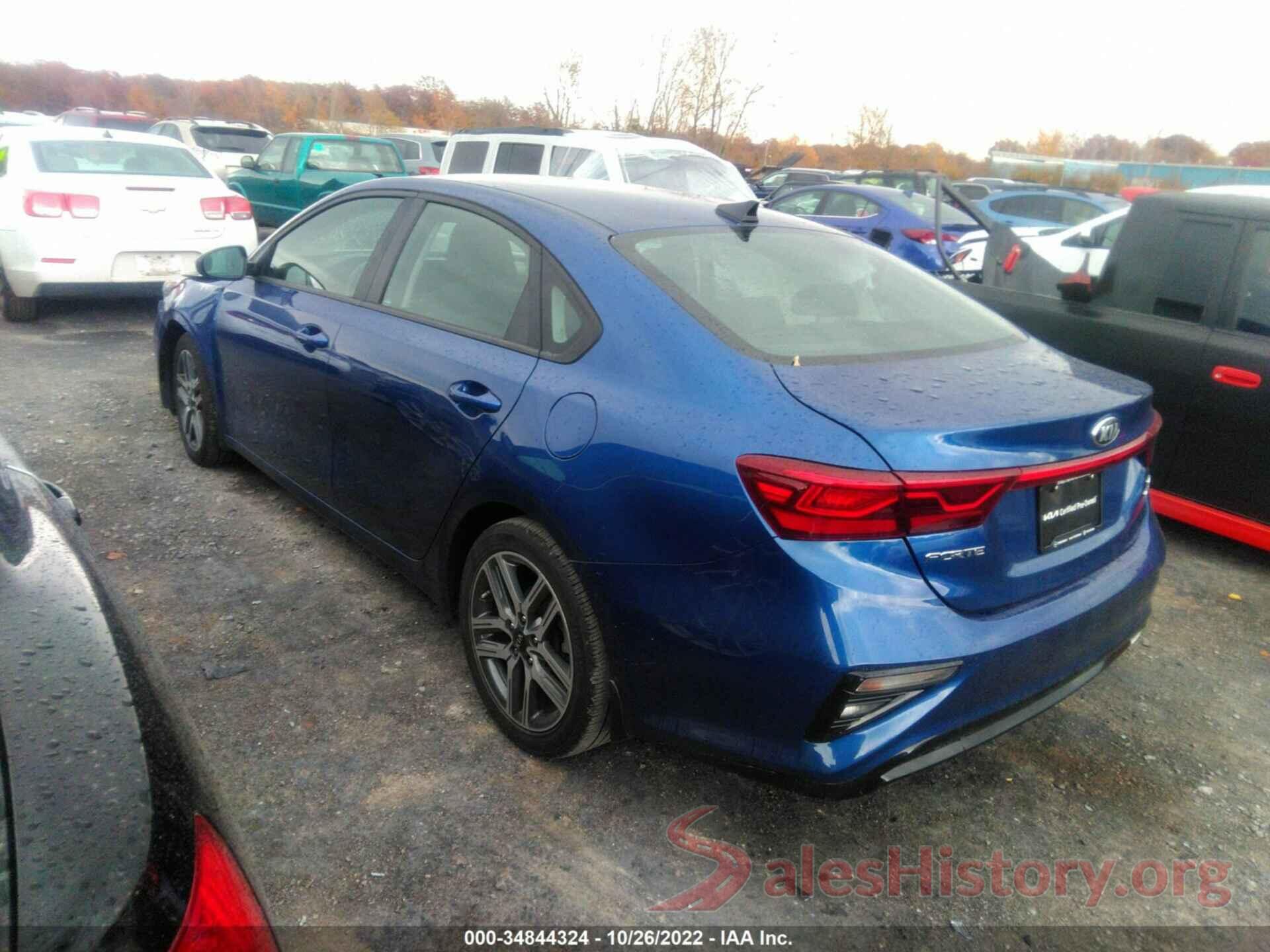 3KPF34ADXKE033933 2019 KIA FORTE