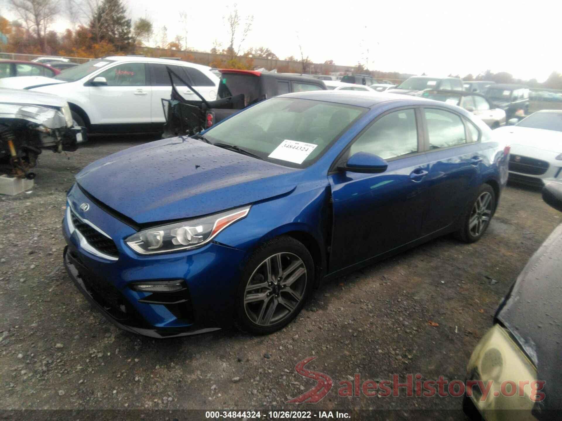 3KPF34ADXKE033933 2019 KIA FORTE