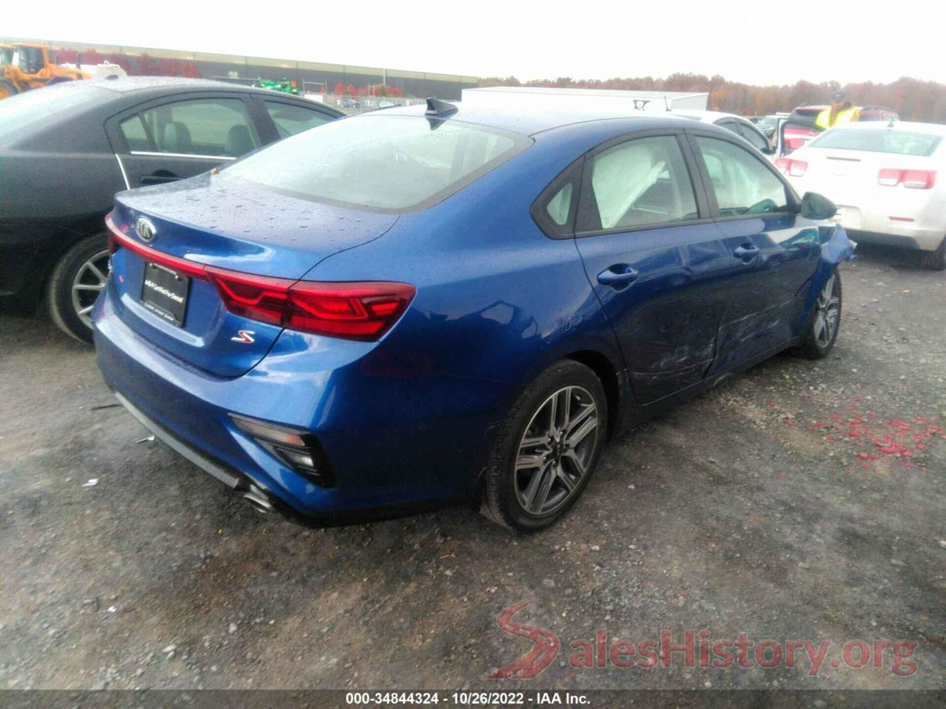 3KPF34ADXKE033933 2019 KIA FORTE