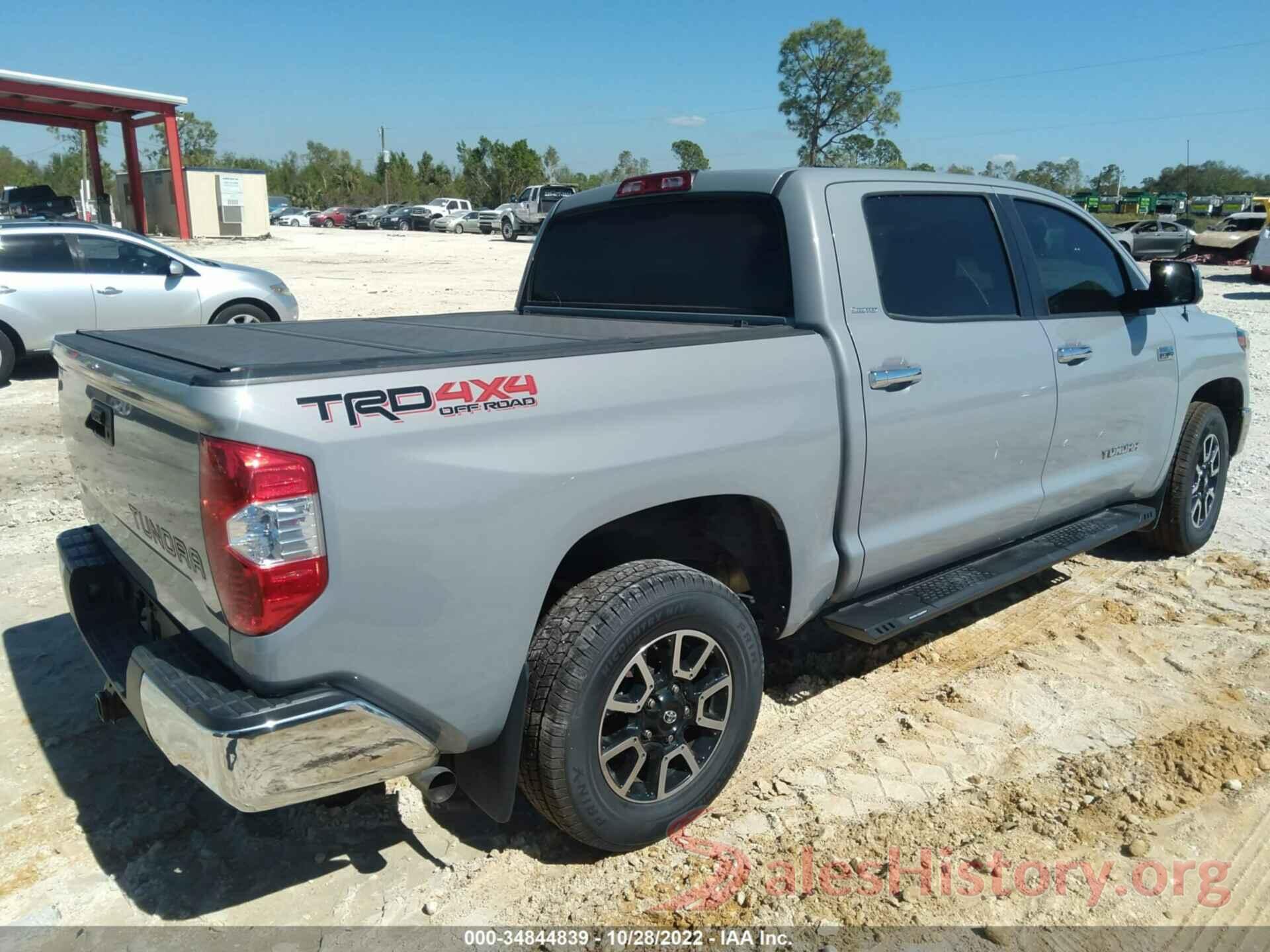 5TFHY5F16KX866840 2019 TOYOTA TUNDRA 4WD