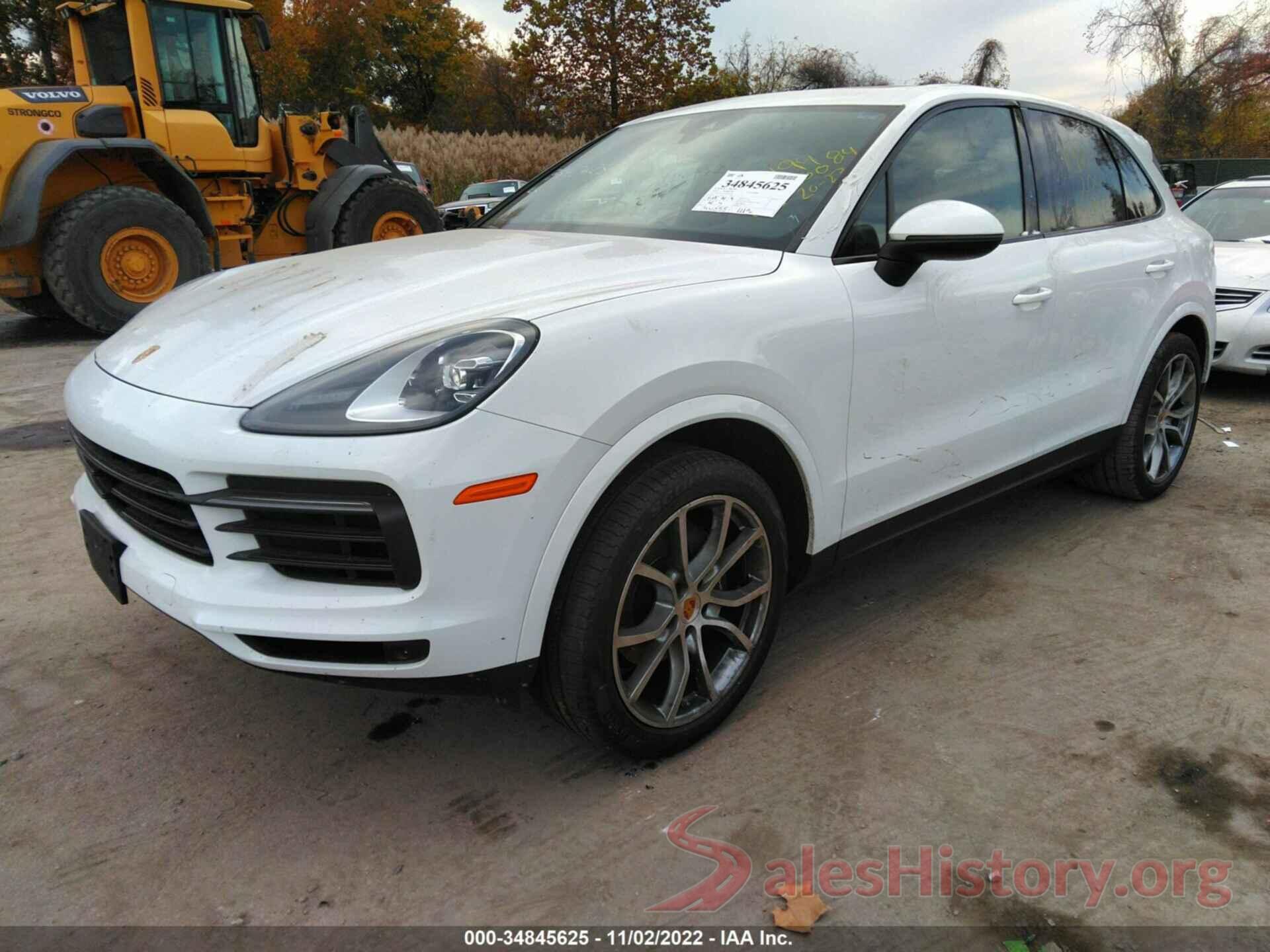 WP1AA2AY6LDA00744 2020 PORSCHE CAYENNE