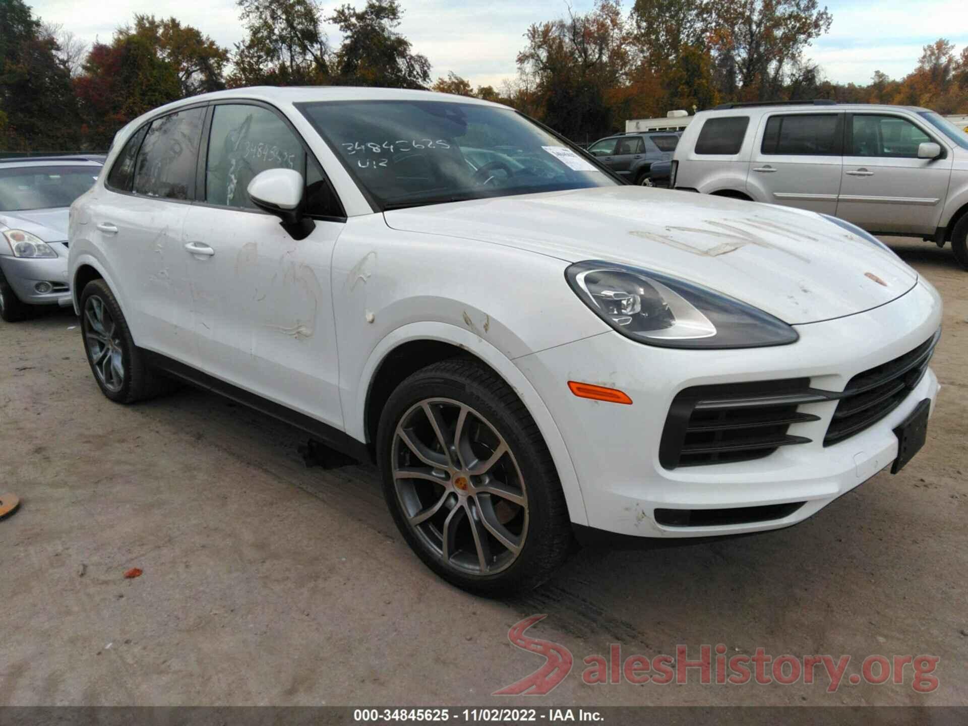 WP1AA2AY6LDA00744 2020 PORSCHE CAYENNE