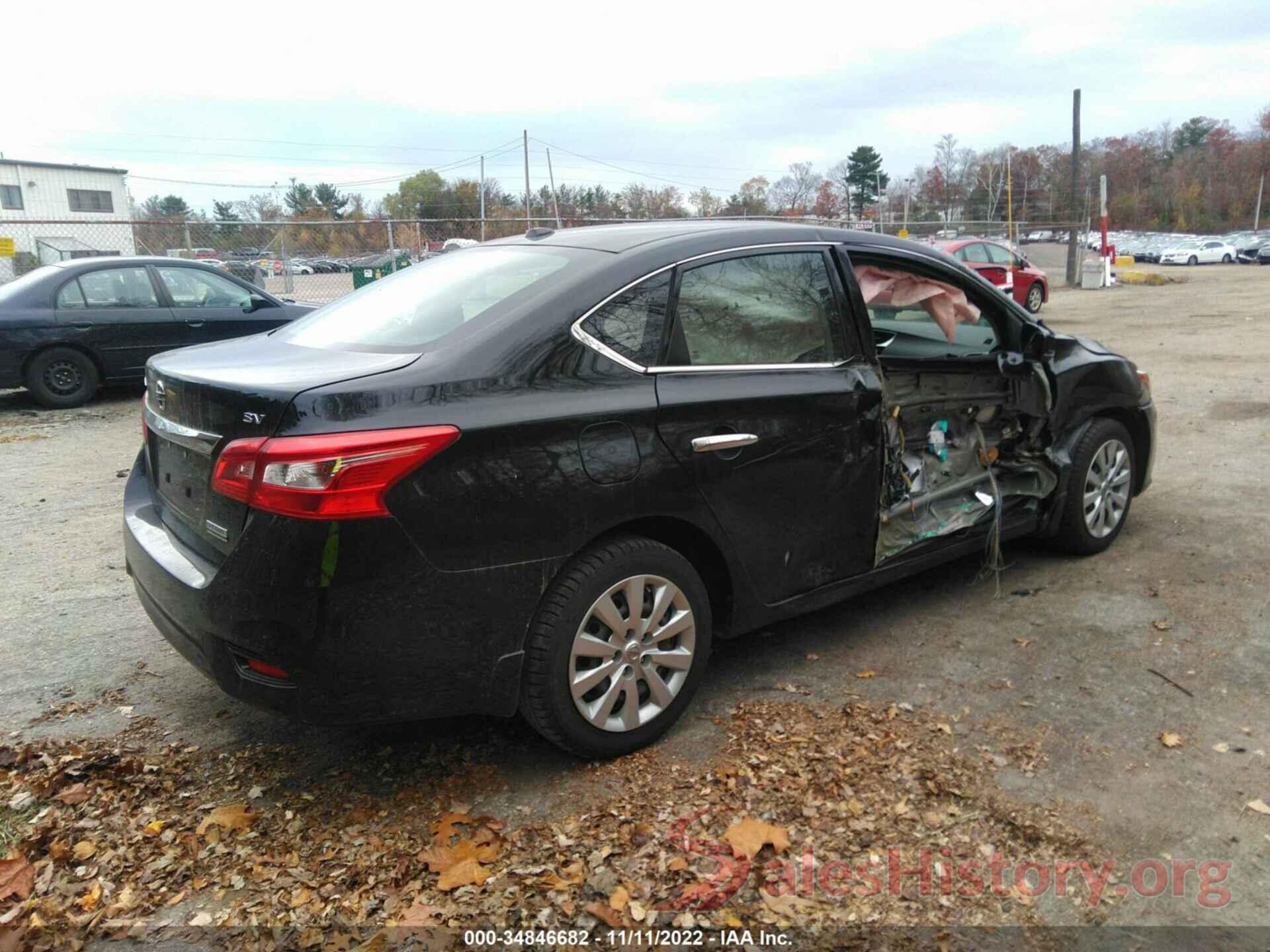 3N1AB7AP8KY455970 2019 NISSAN SENTRA