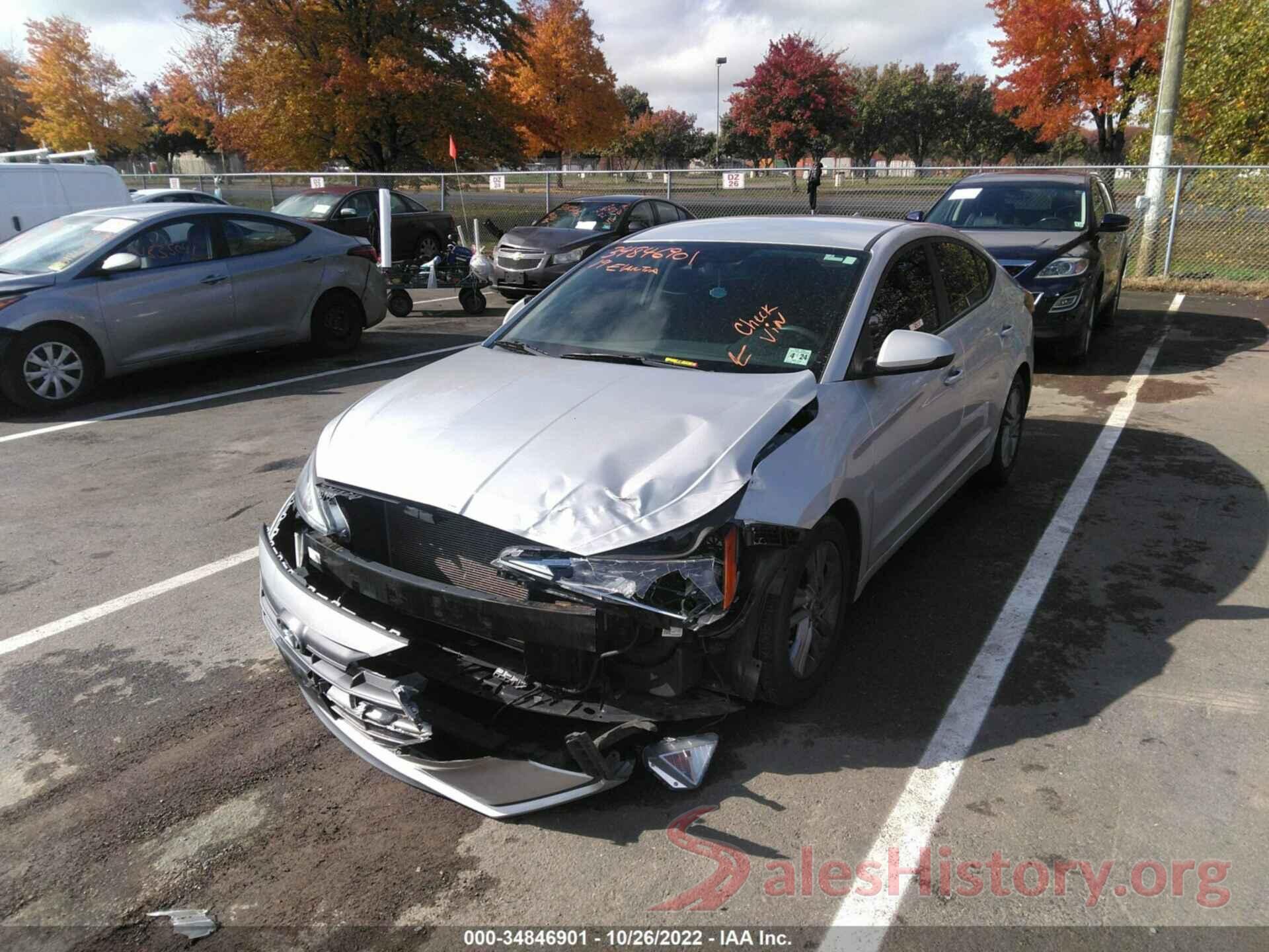 5NPD84LF4KH414132 2019 HYUNDAI ELANTRA