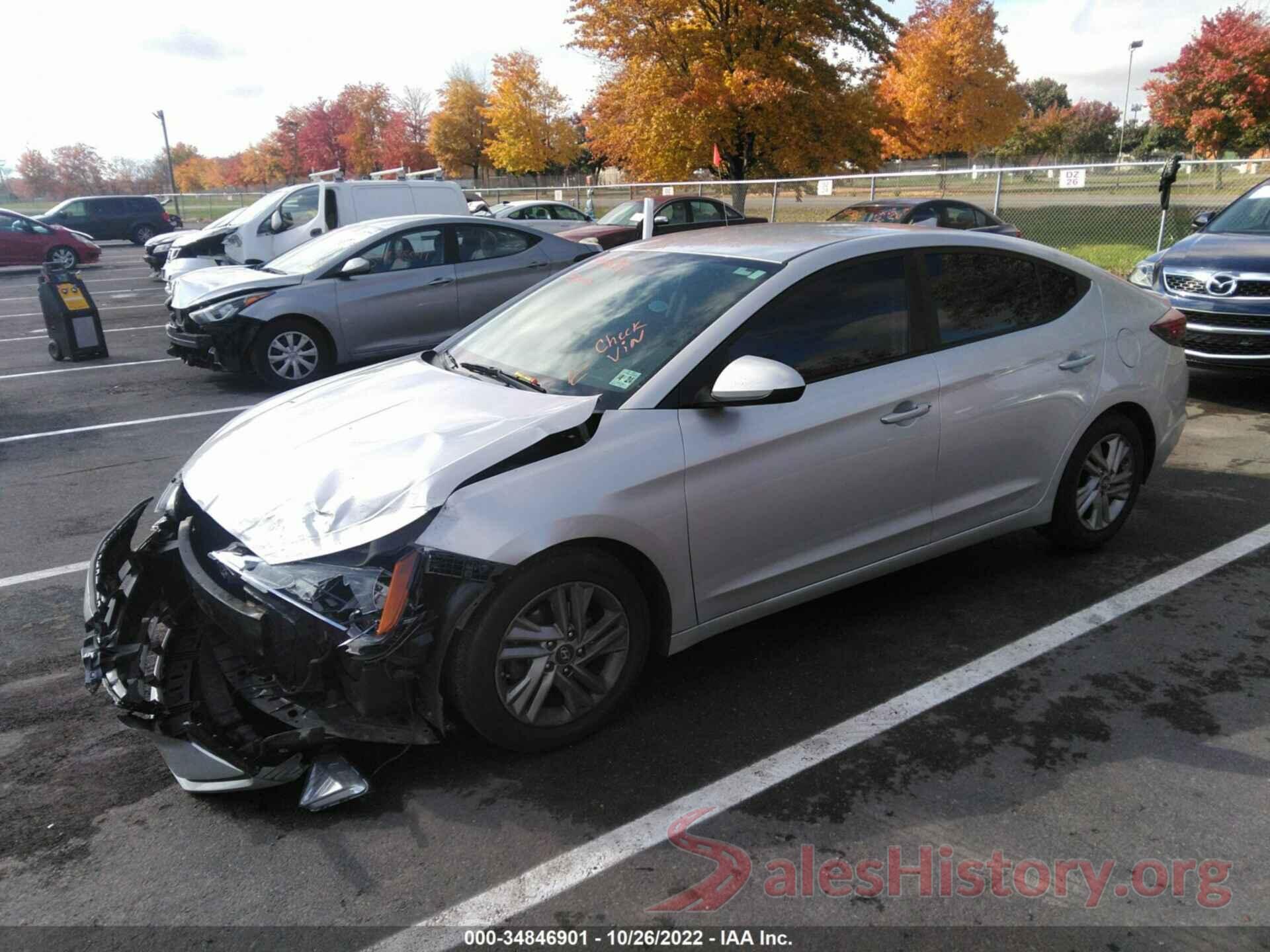 5NPD84LF4KH414132 2019 HYUNDAI ELANTRA