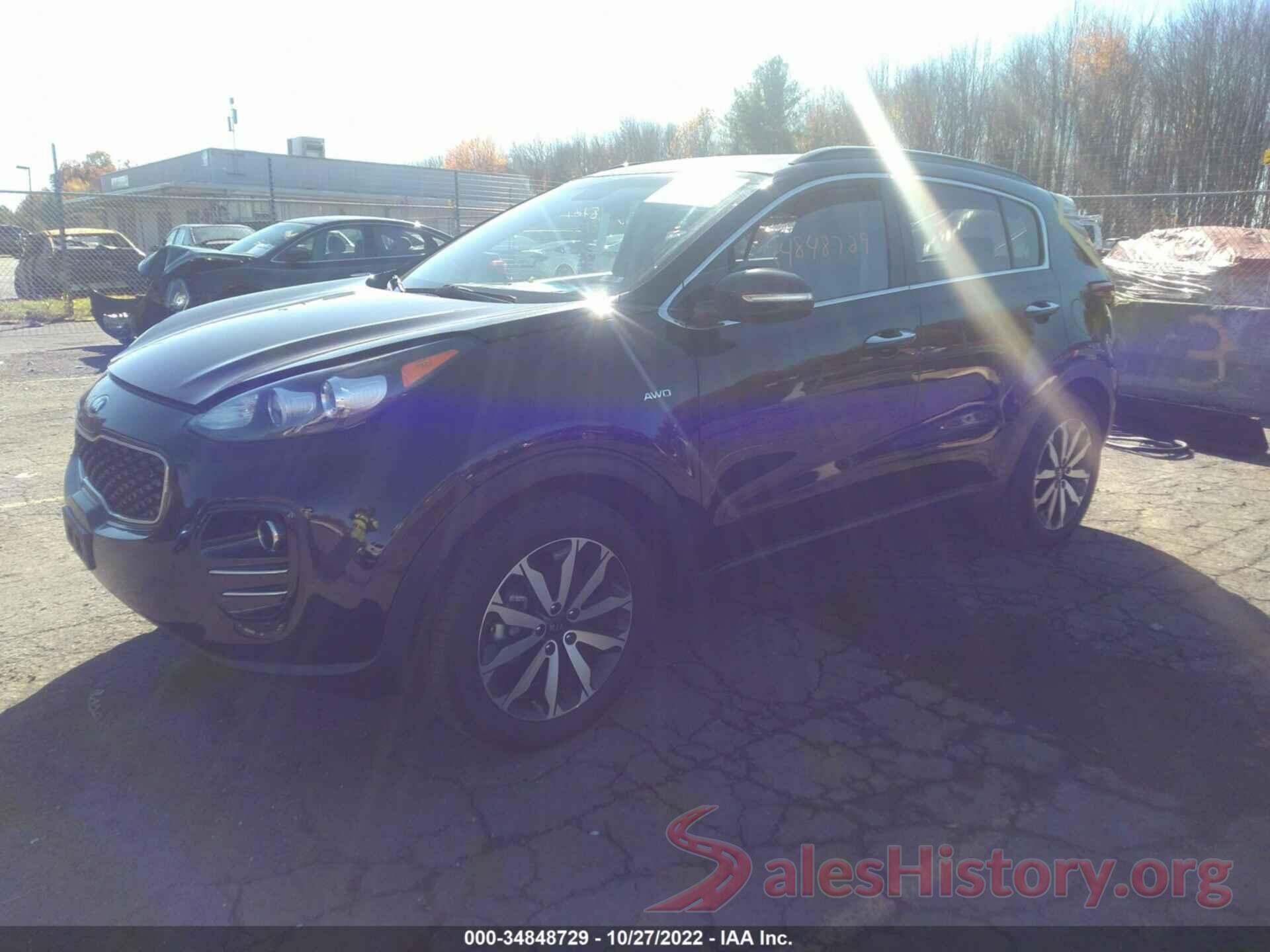 KNDPNCAC6K7588619 2019 KIA SPORTAGE