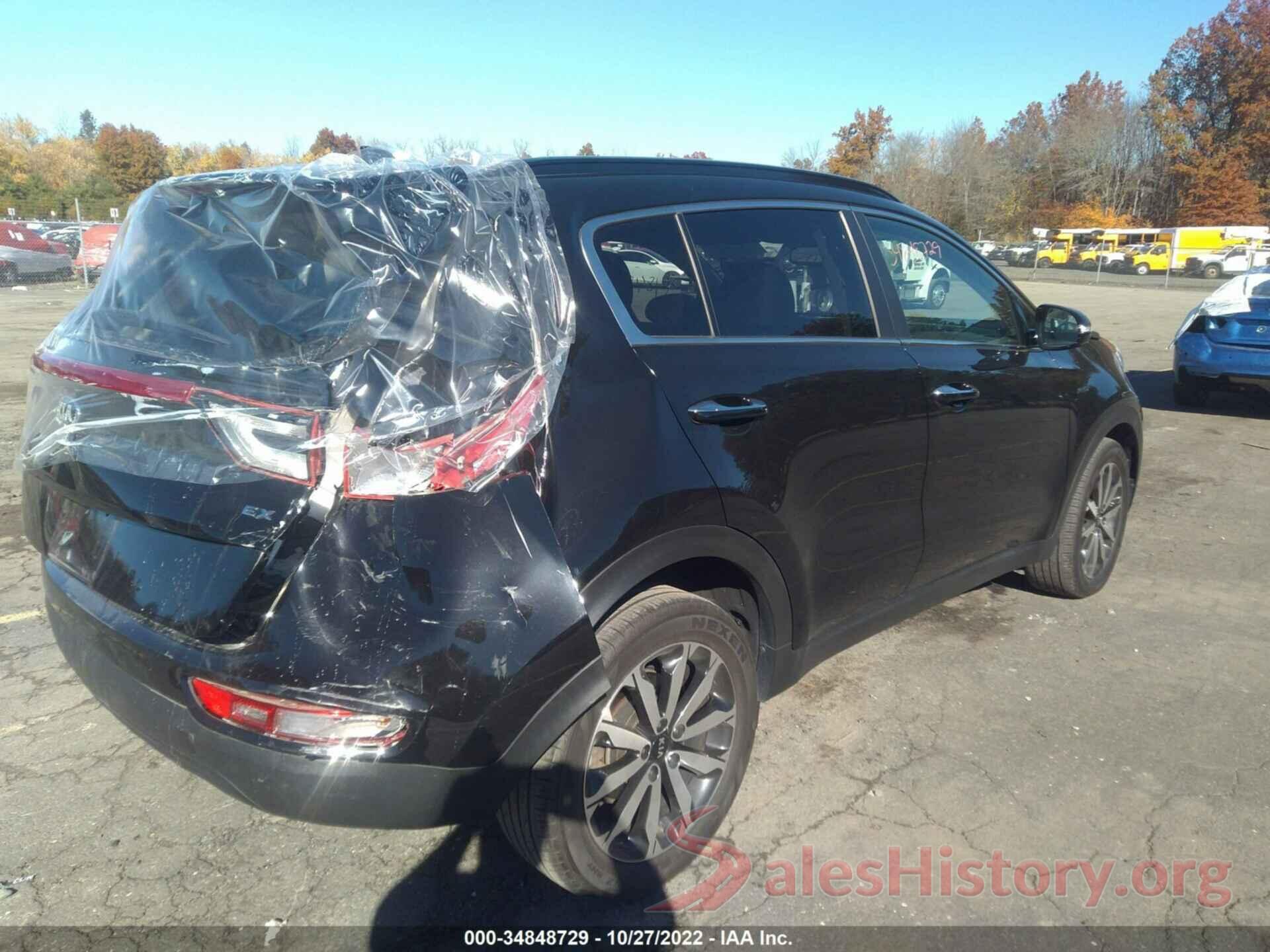 KNDPNCAC6K7588619 2019 KIA SPORTAGE