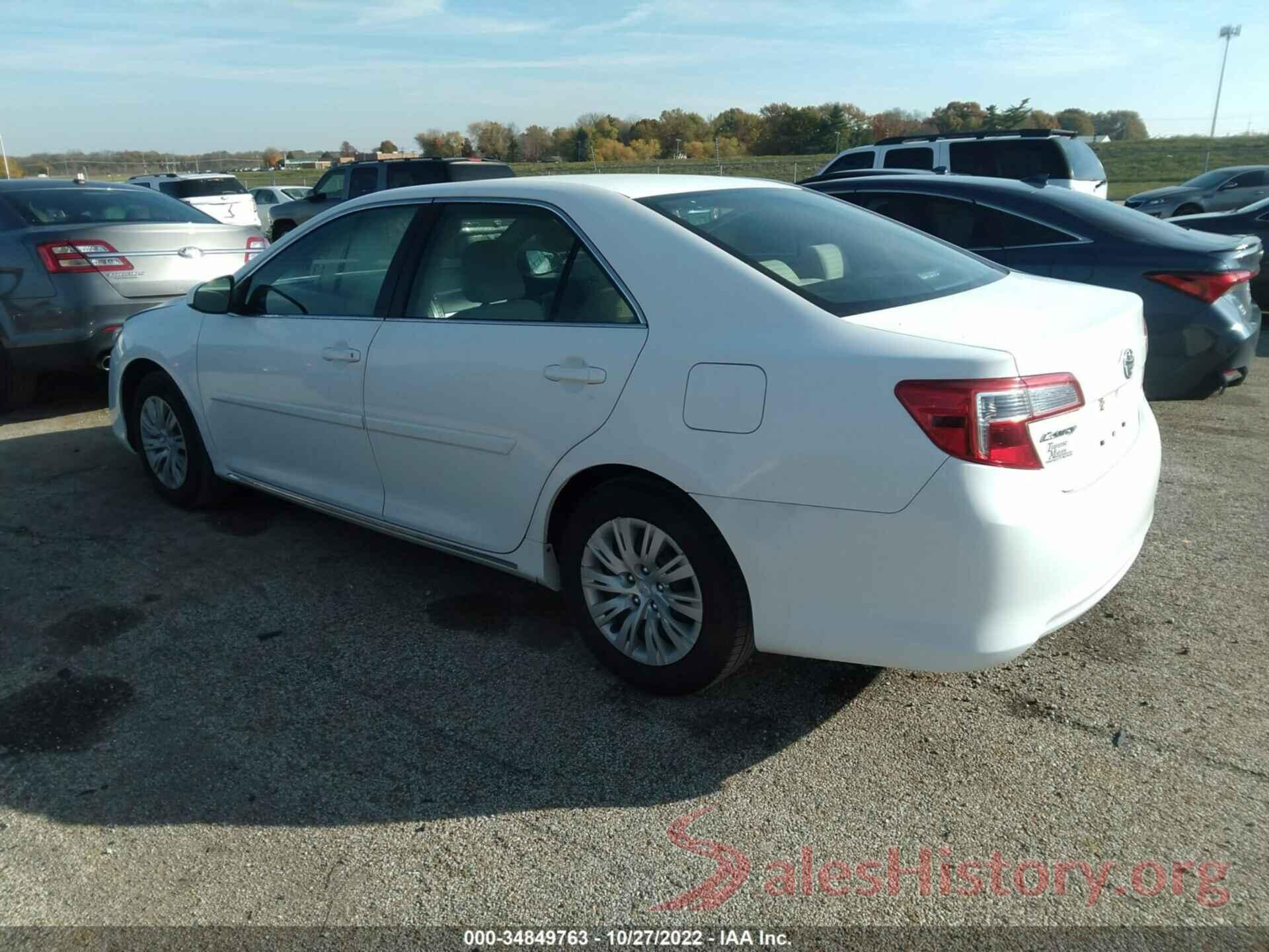 4T4BF1FK7DR315397 2013 TOYOTA CAMRY