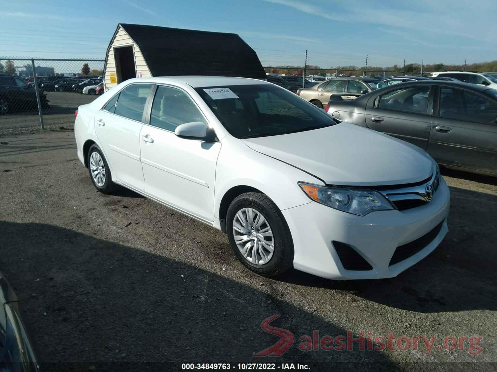 4T4BF1FK7DR315397 2013 TOYOTA CAMRY