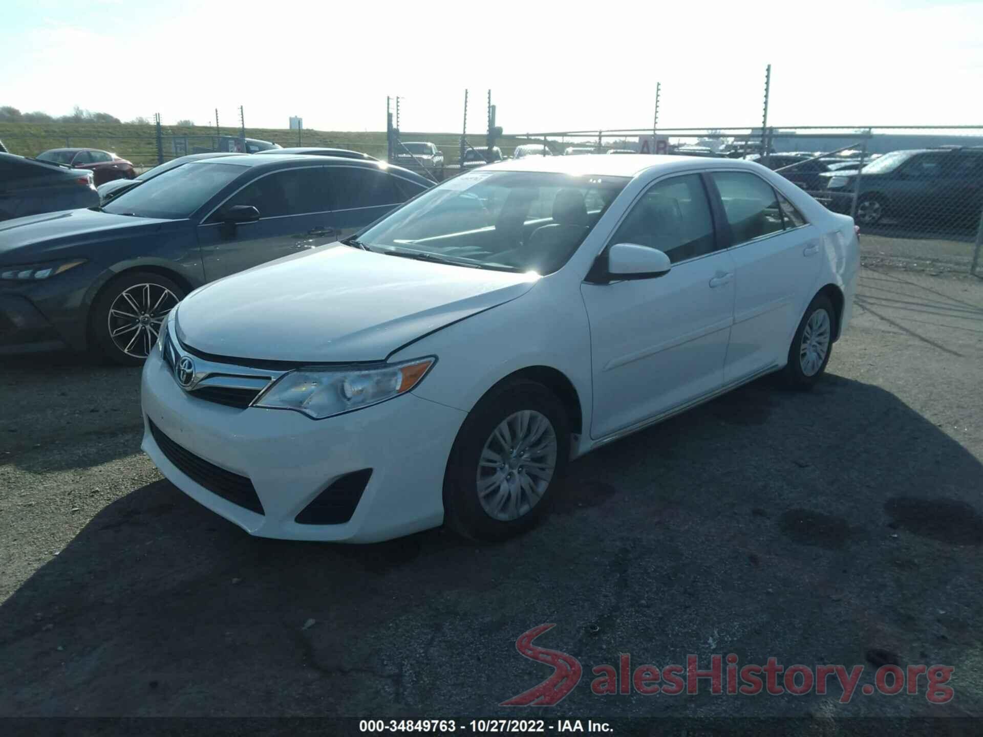 4T4BF1FK7DR315397 2013 TOYOTA CAMRY