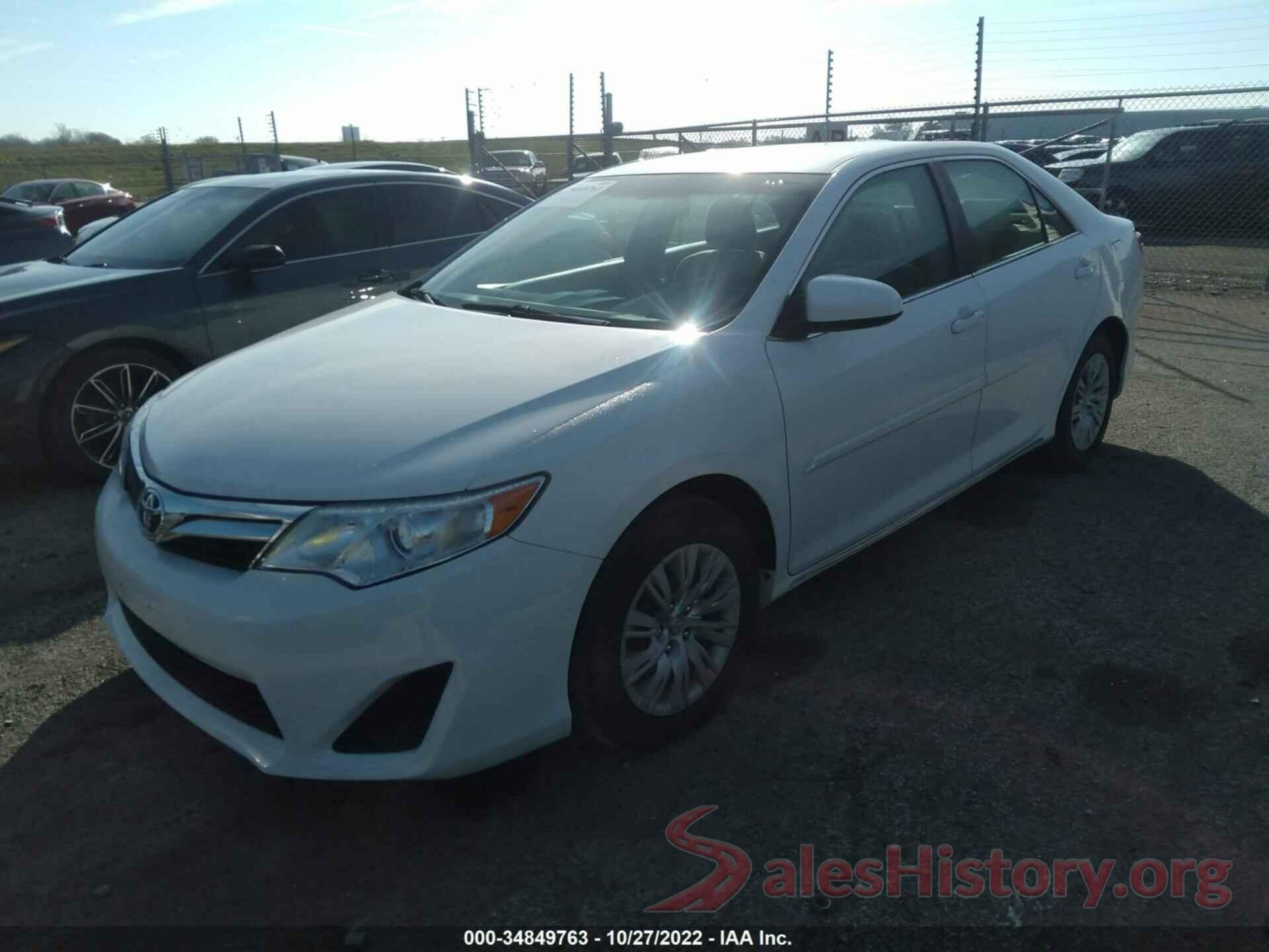 4T4BF1FK7DR315397 2013 TOYOTA CAMRY