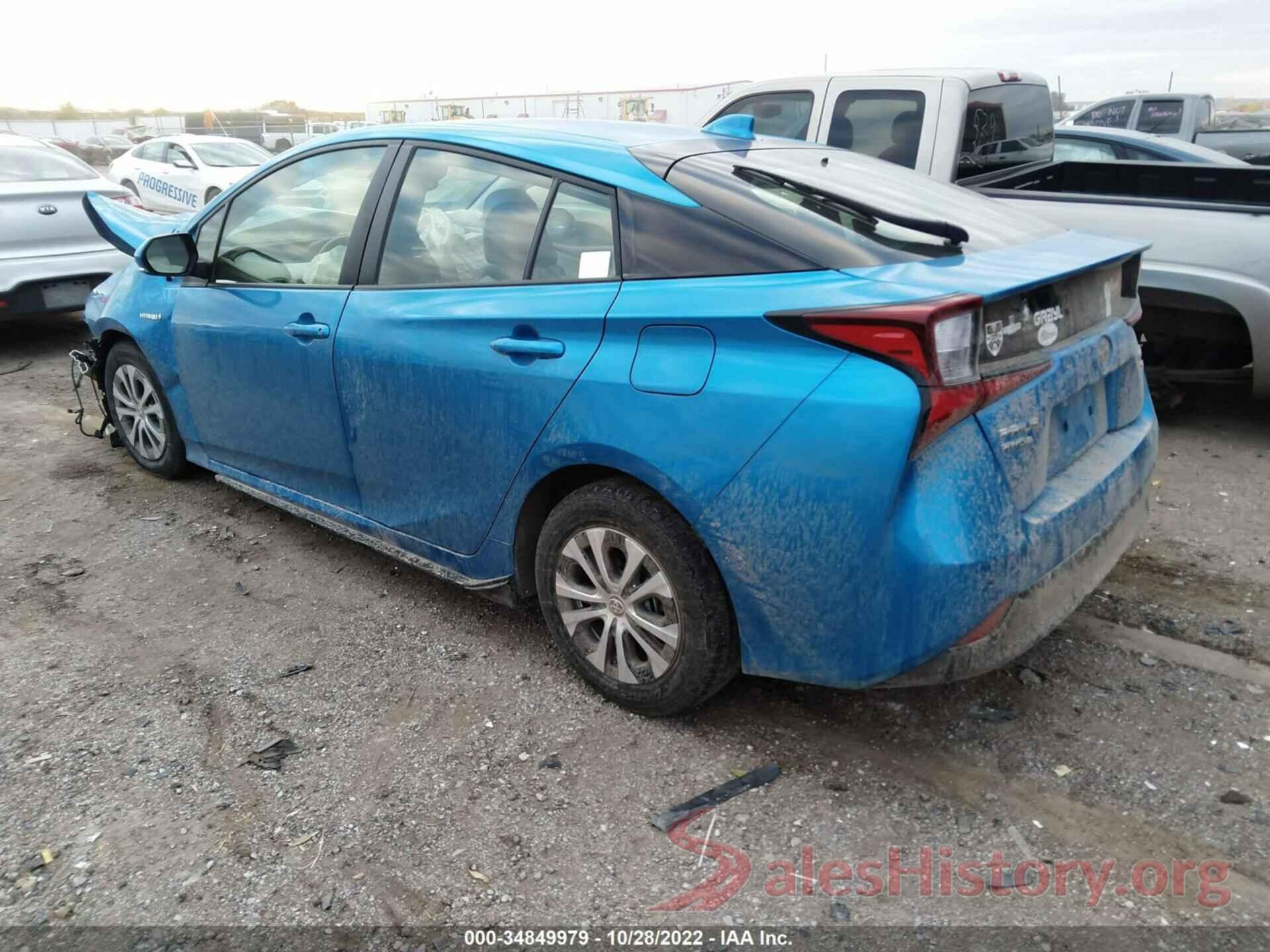 JTDL9MFU7N3036049 2022 TOYOTA PRIUS