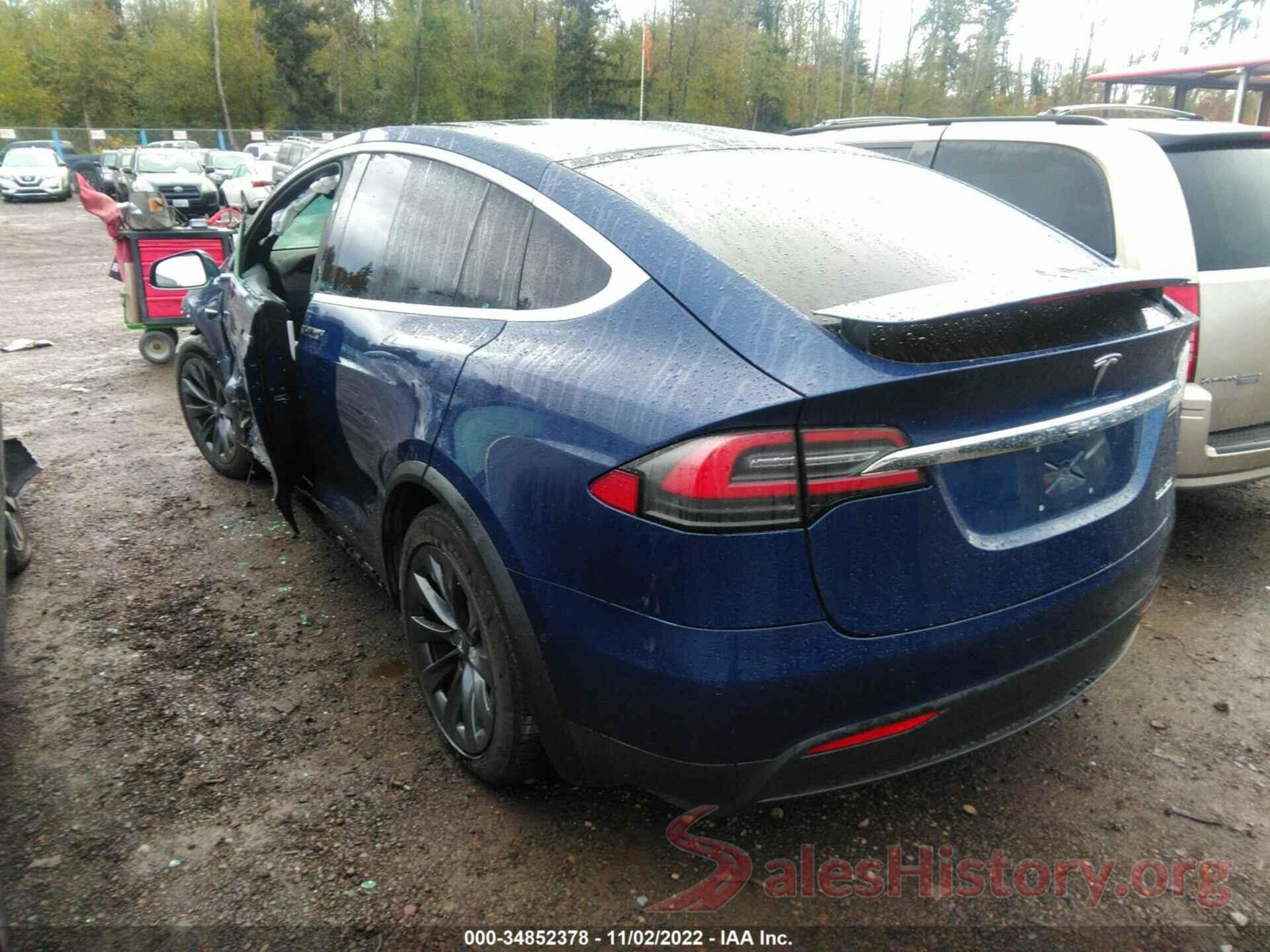 5YJXCBE44KF162487 2019 TESLA MODEL X