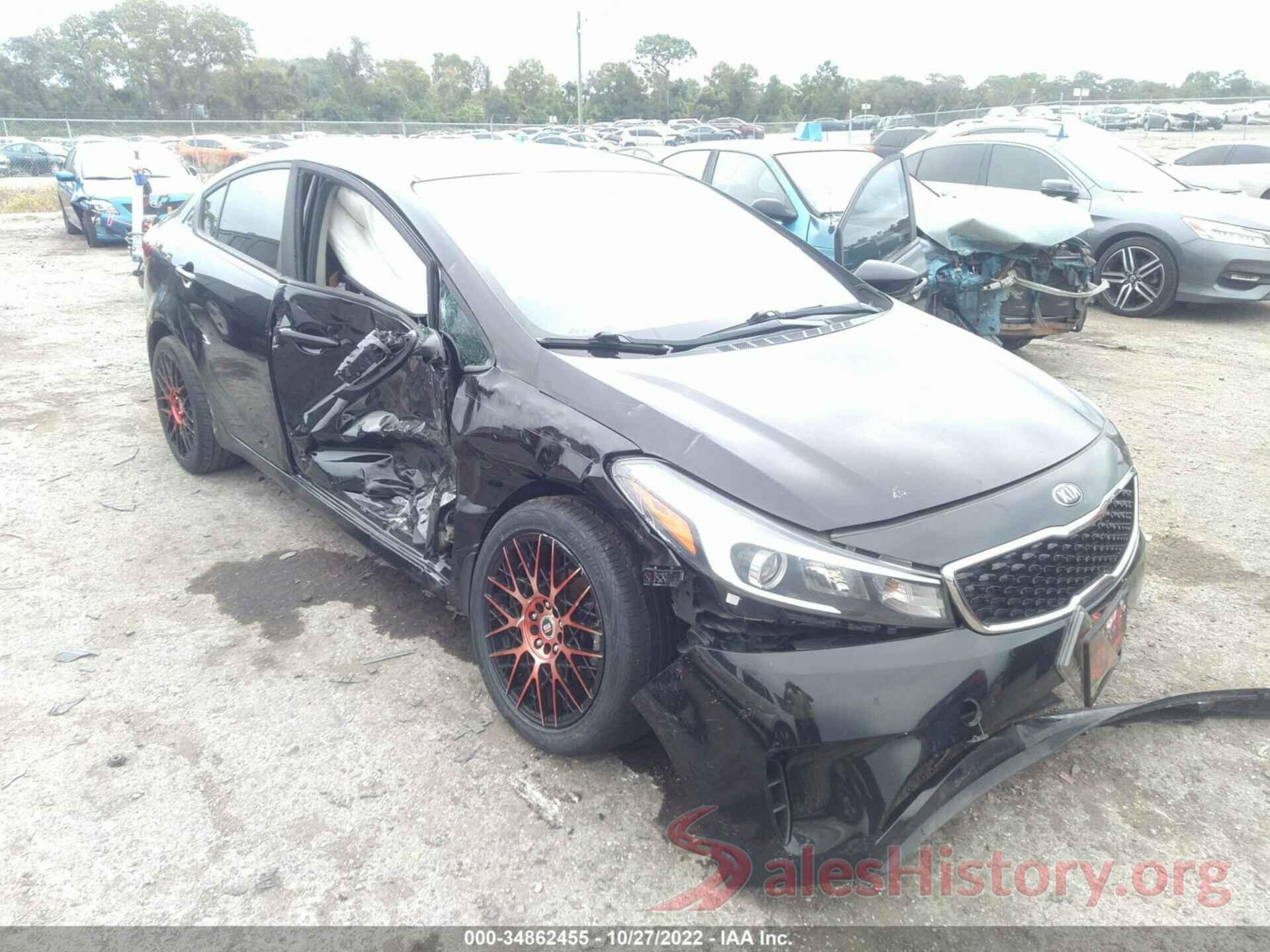 3KPFK4A74HE153622 2017 KIA FORTE