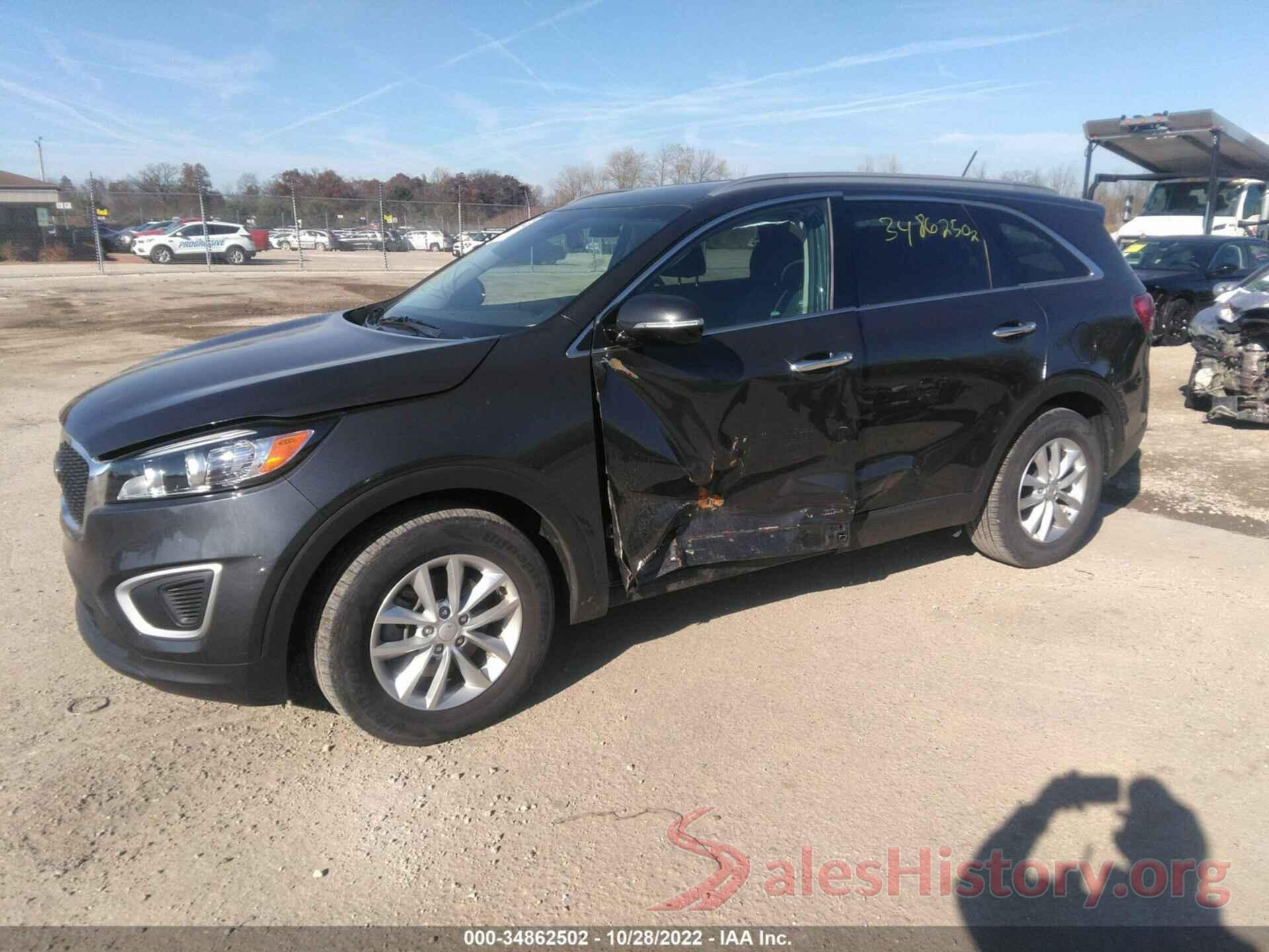 5XYPGDA57JG417753 2018 KIA SORENTO