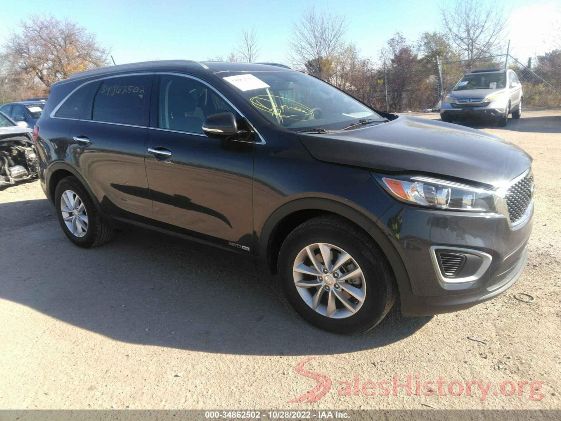 5XYPGDA57JG417753 2018 KIA SORENTO